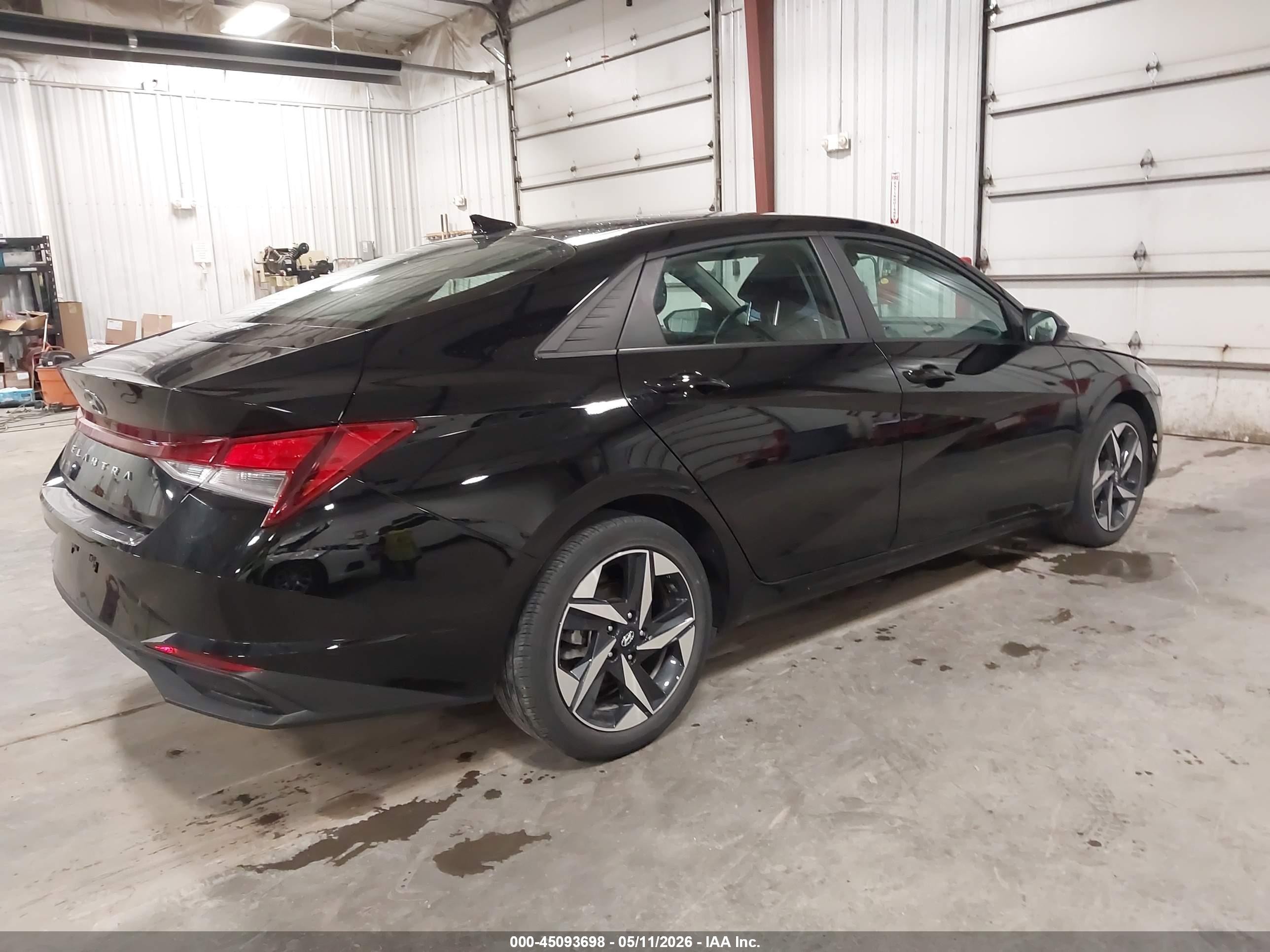 2023 Hyundai Elantra Sel Black vin: KMHLS4AGXPU571424