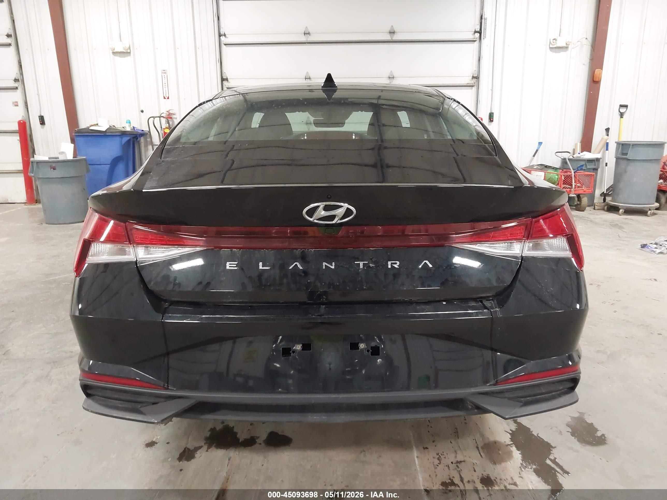 2023 Hyundai Elantra Sel Black vin: KMHLS4AGXPU571424