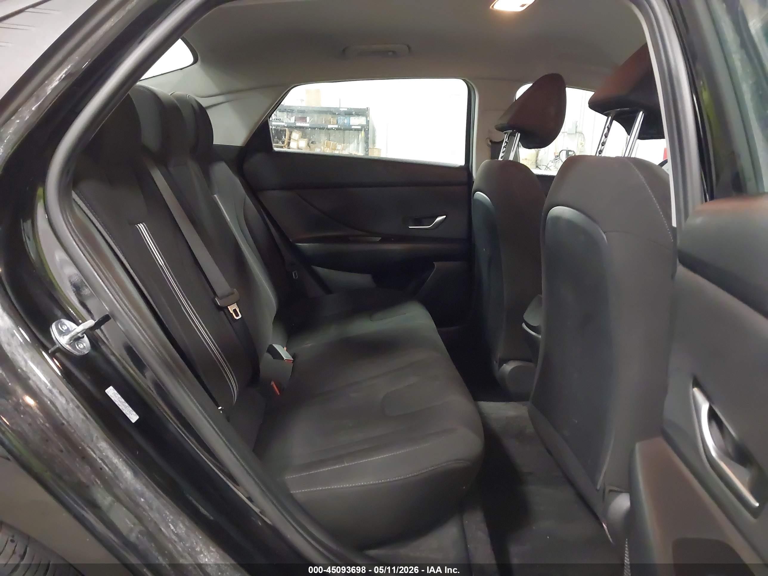 2023 Hyundai Elantra Sel Black vin: KMHLS4AGXPU571424