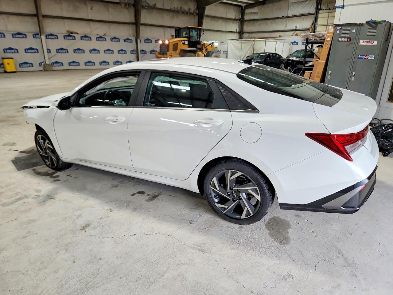2025 Hyundai Elantra Sel White vin: KMHLS4DG0SU862423
