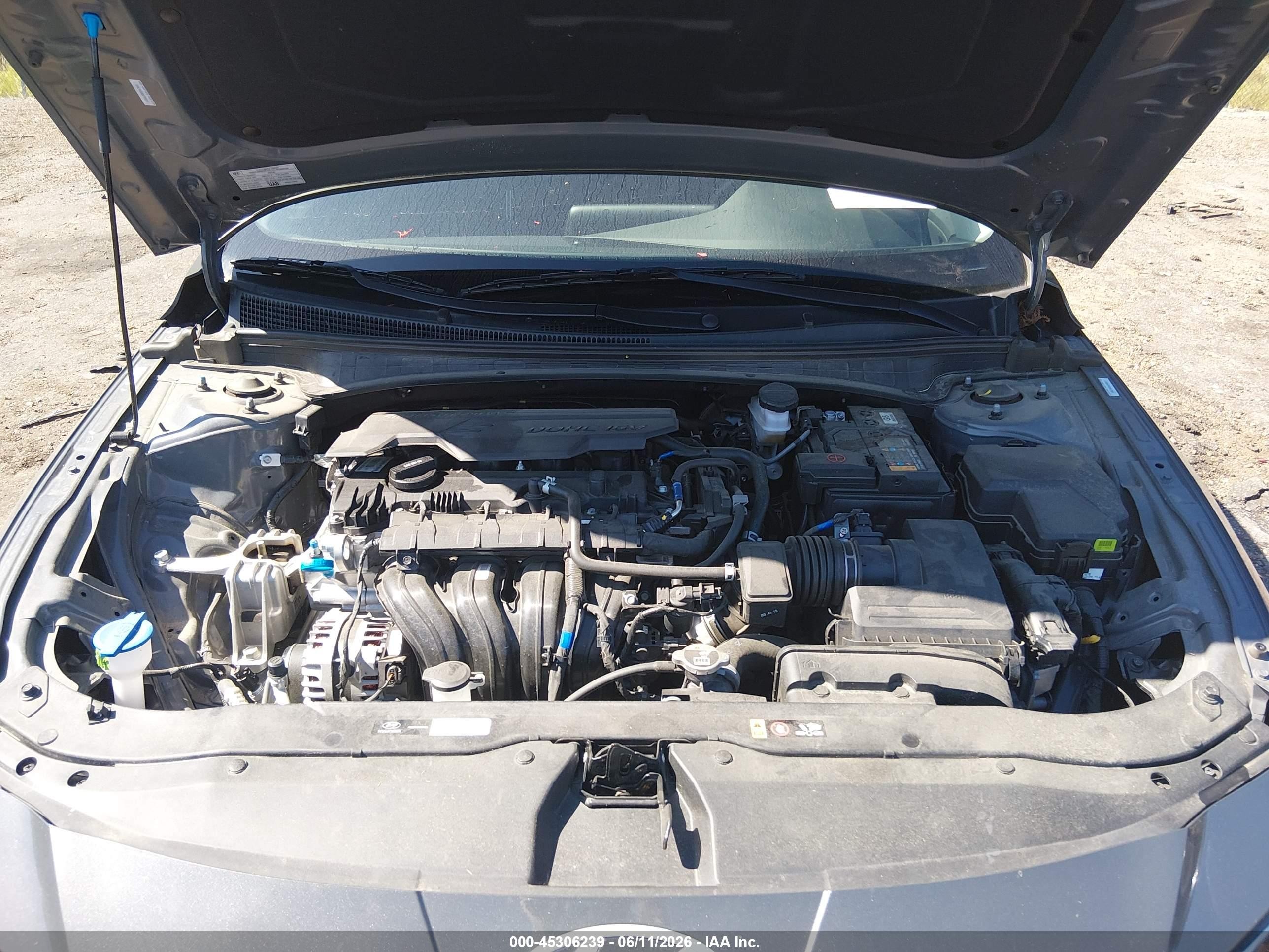2025 Hyundai Elantra Sel Convenience Gray vin: KMHLS4DG0SU978317