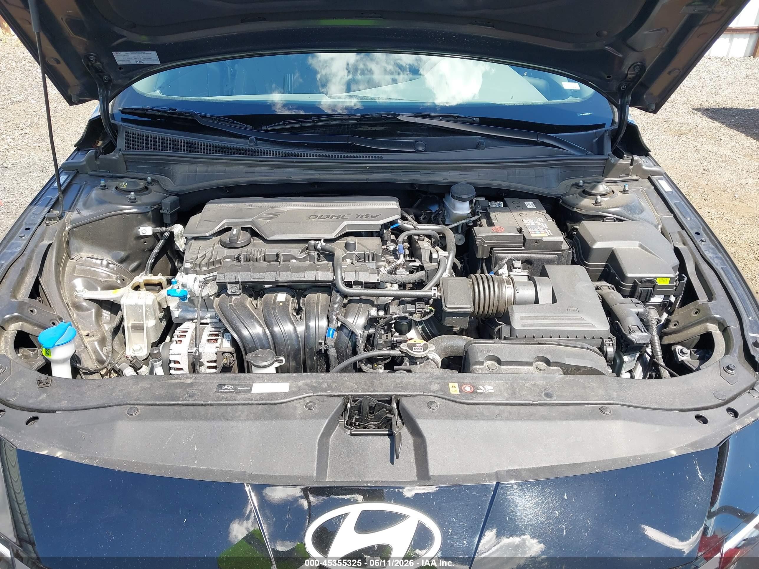 2025 Hyundai Elantra Sel Convenience Black vin: KMHLS4DG1SU024823