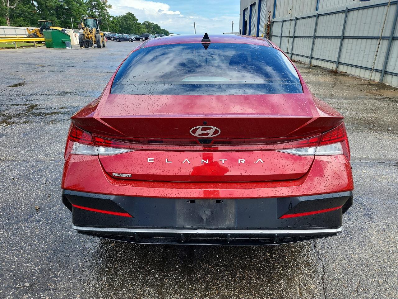2025 Hyundai Elantra Sel Красный vin: KMHLS4DG1SU854444