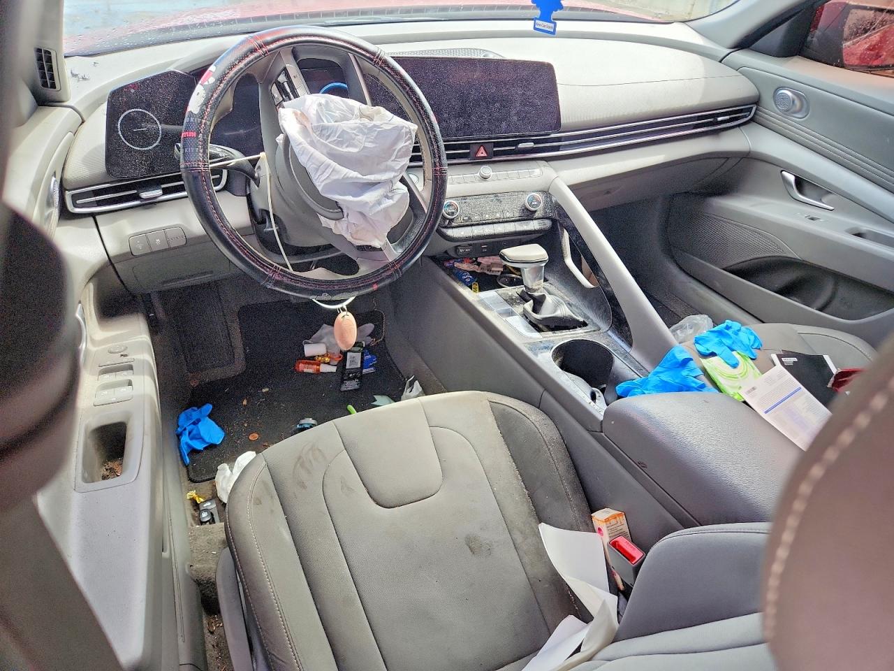 2025 Hyundai Elantra Sel Красный vin: KMHLS4DG1SU854444