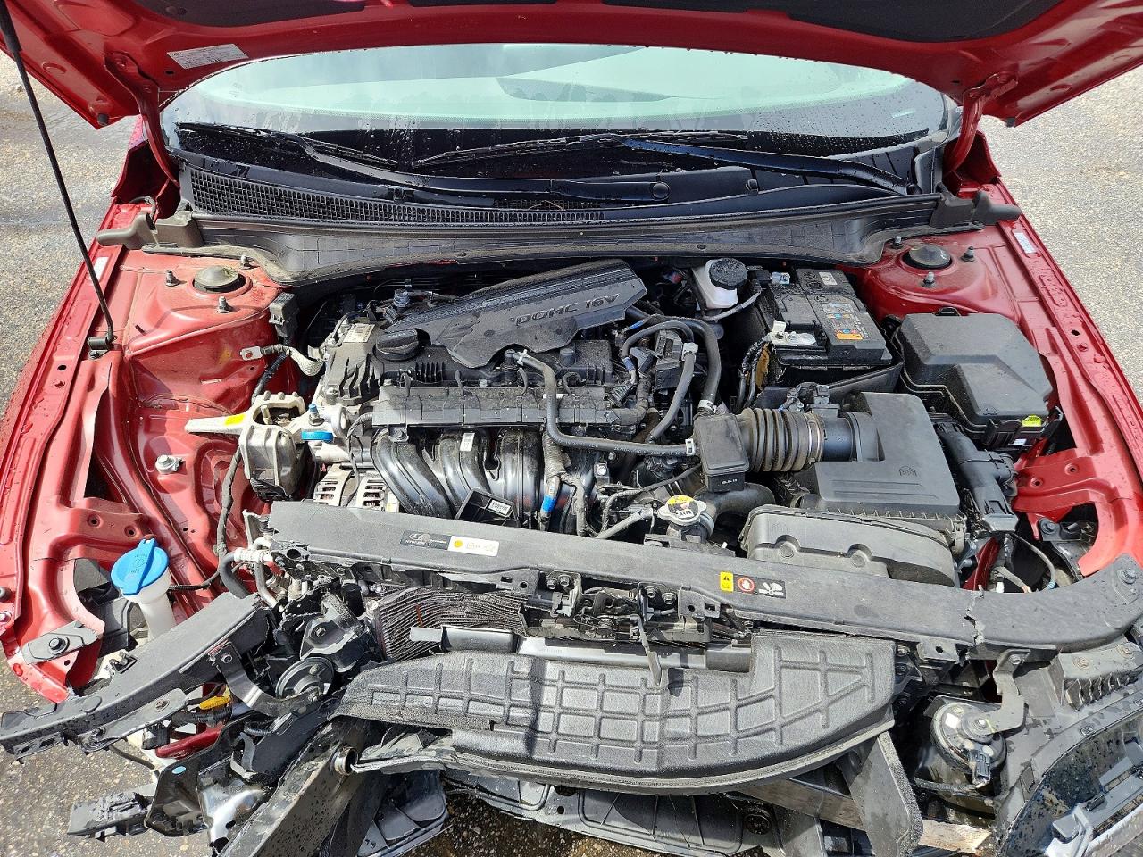2025 Hyundai Elantra Sel Красный vin: KMHLS4DG1SU854444