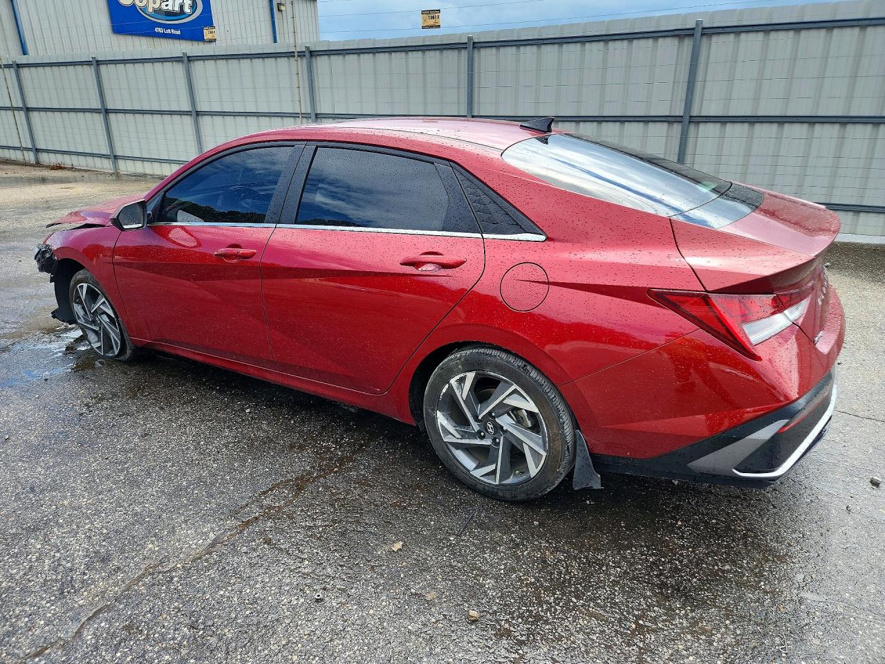 2025 Hyundai Elantra Sel Красный vin: KMHLS4DG1SU854444