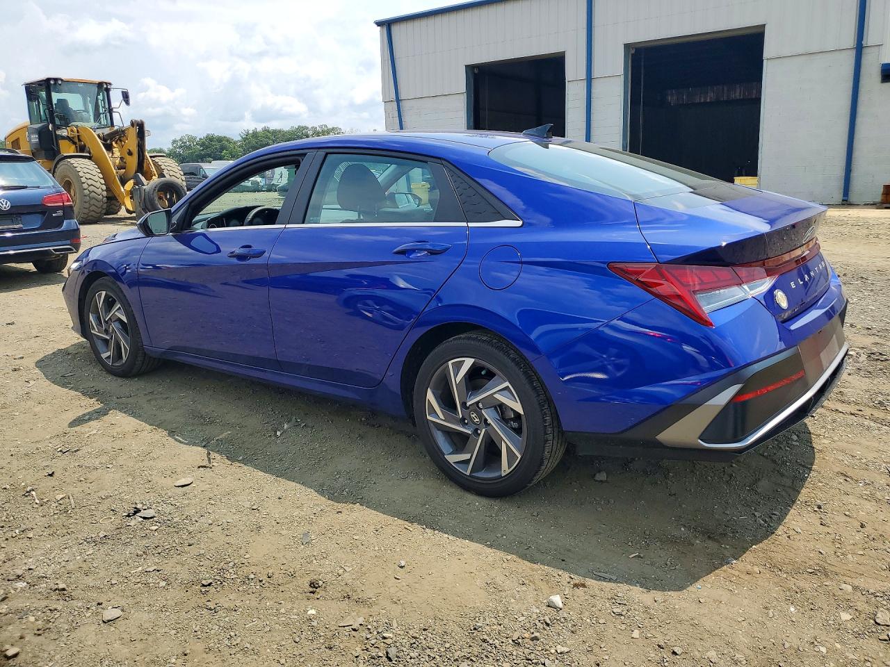 2025 Hyundai Elantra Sel Blue vin: KMHLS4DG1SU940112