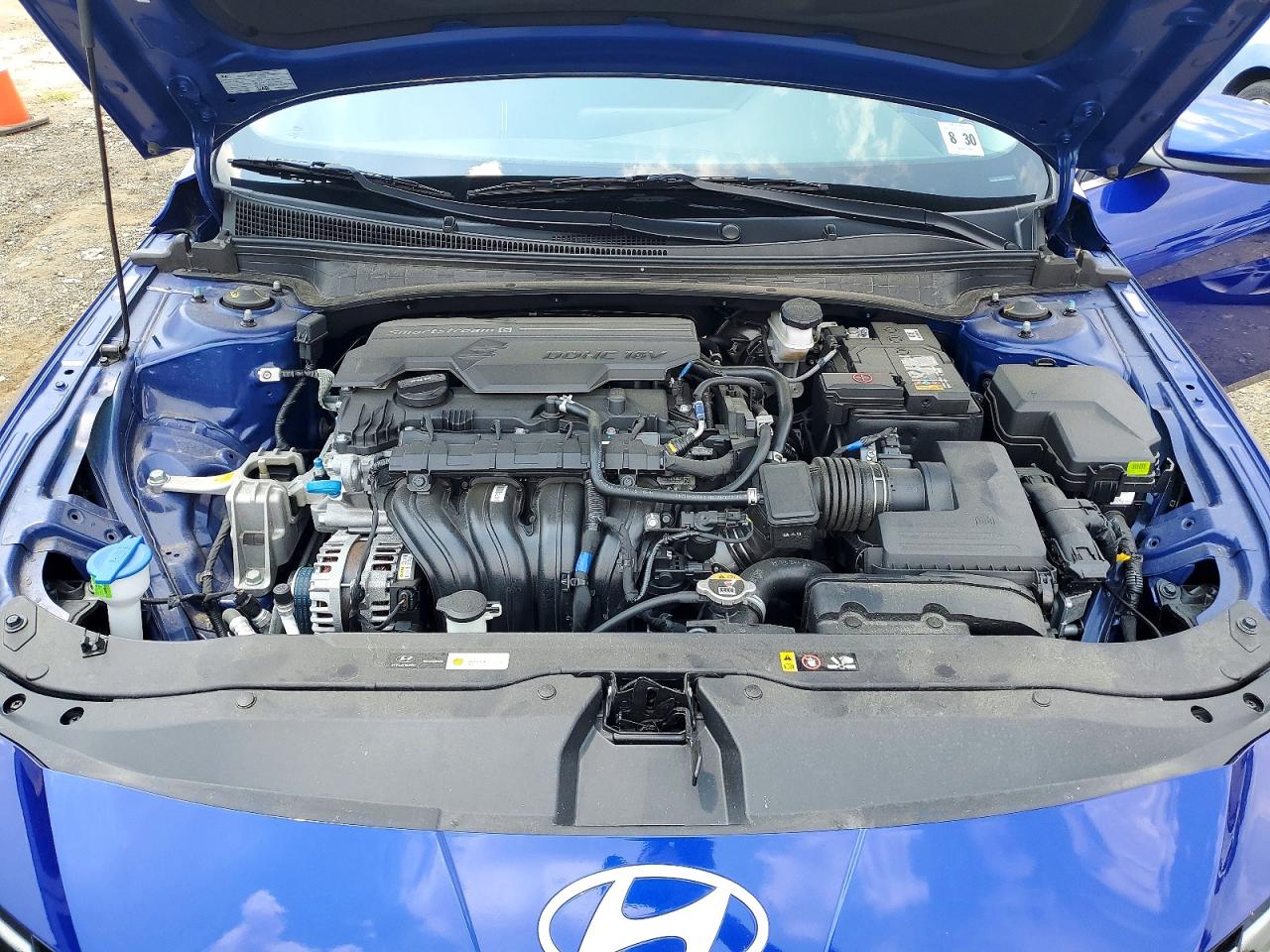 2025 Hyundai Elantra Sel Blue vin: KMHLS4DG1SU940112