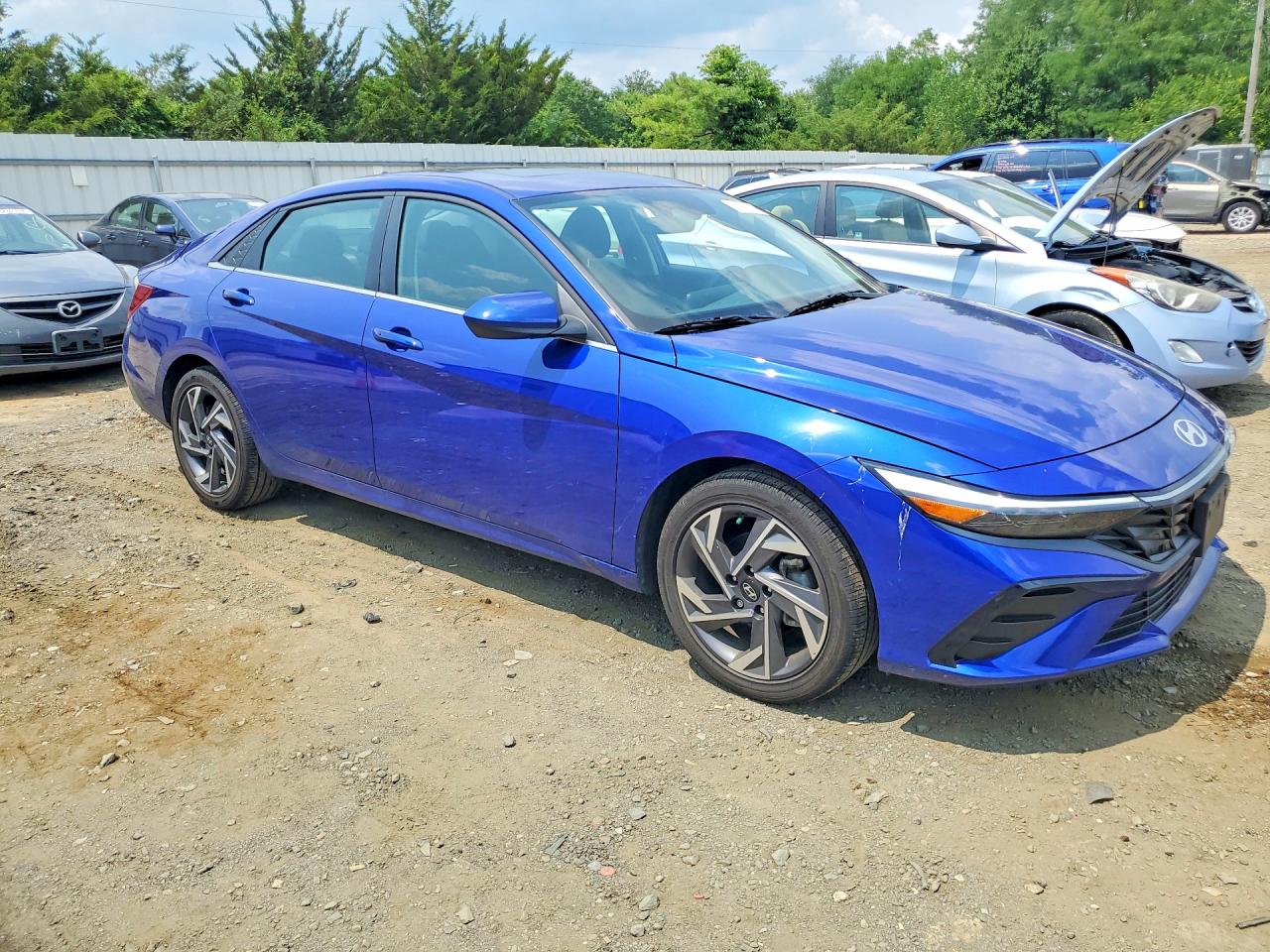 2025 Hyundai Elantra Sel Blue vin: KMHLS4DG1SU940112