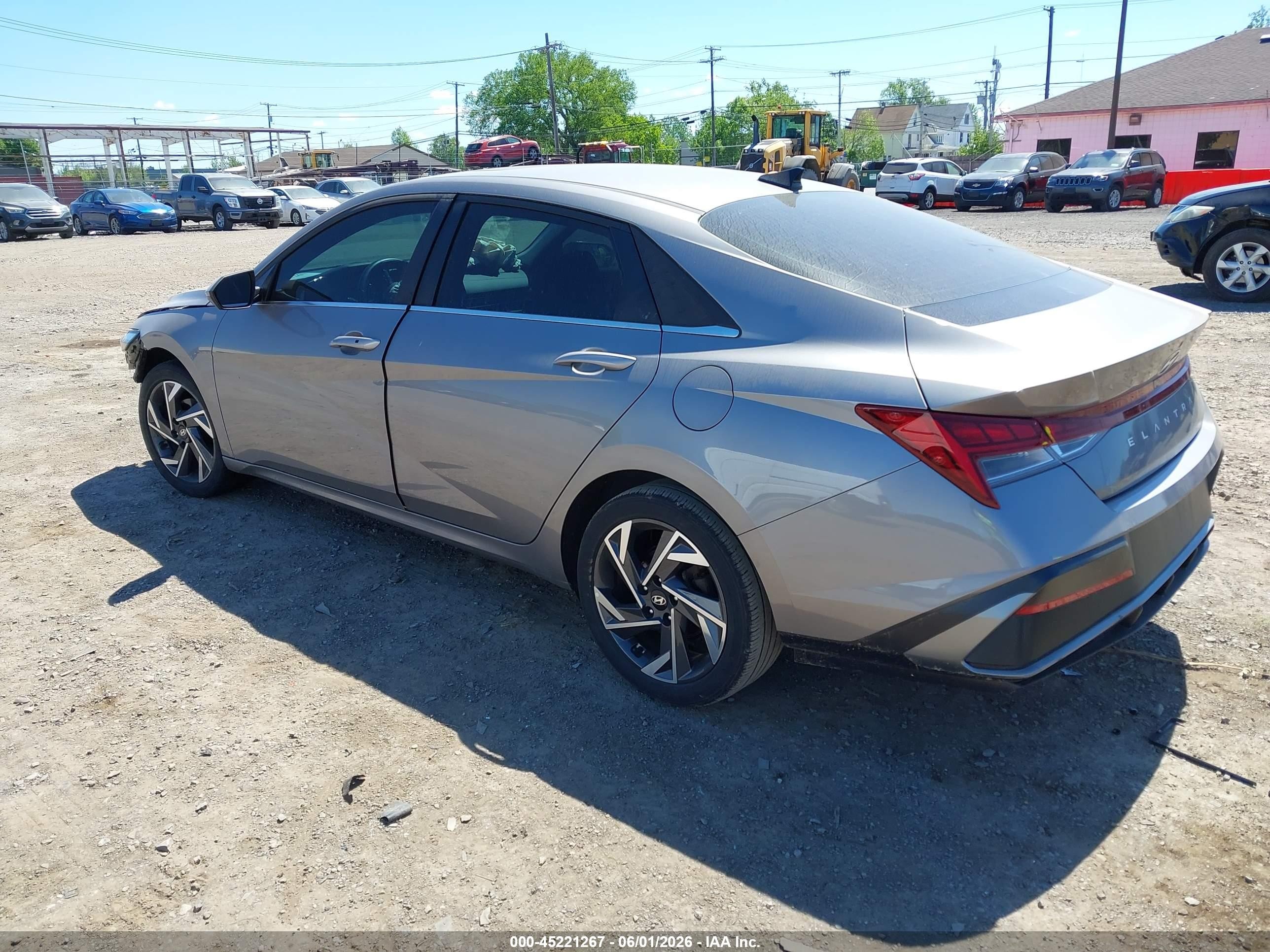2024 Hyundai Elantra Sel Gray vin: KMHLS4DG2RU655302
