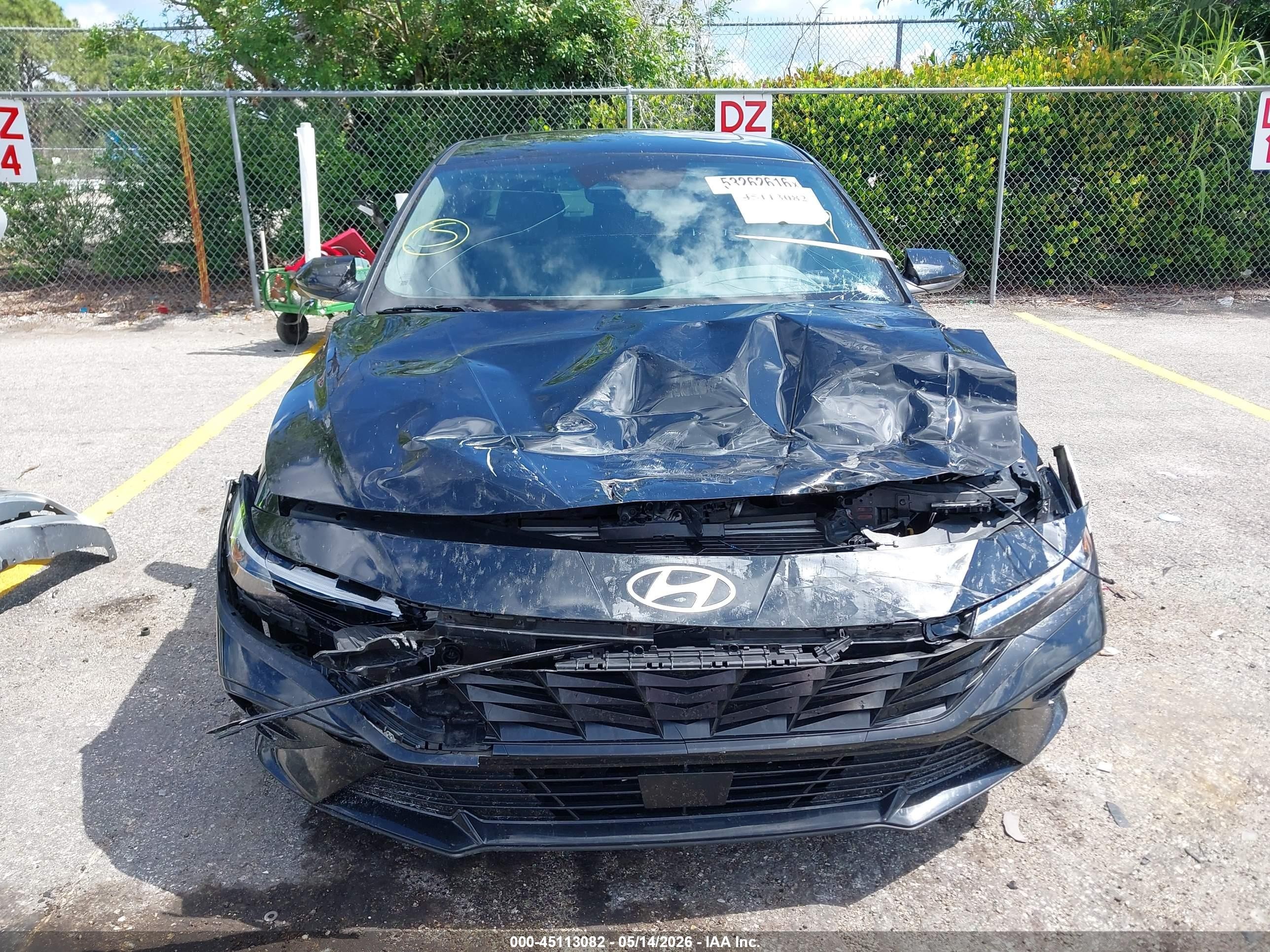 2024 Hyundai Elantra Sel Черный vin: KMHLS4DG2RU687988