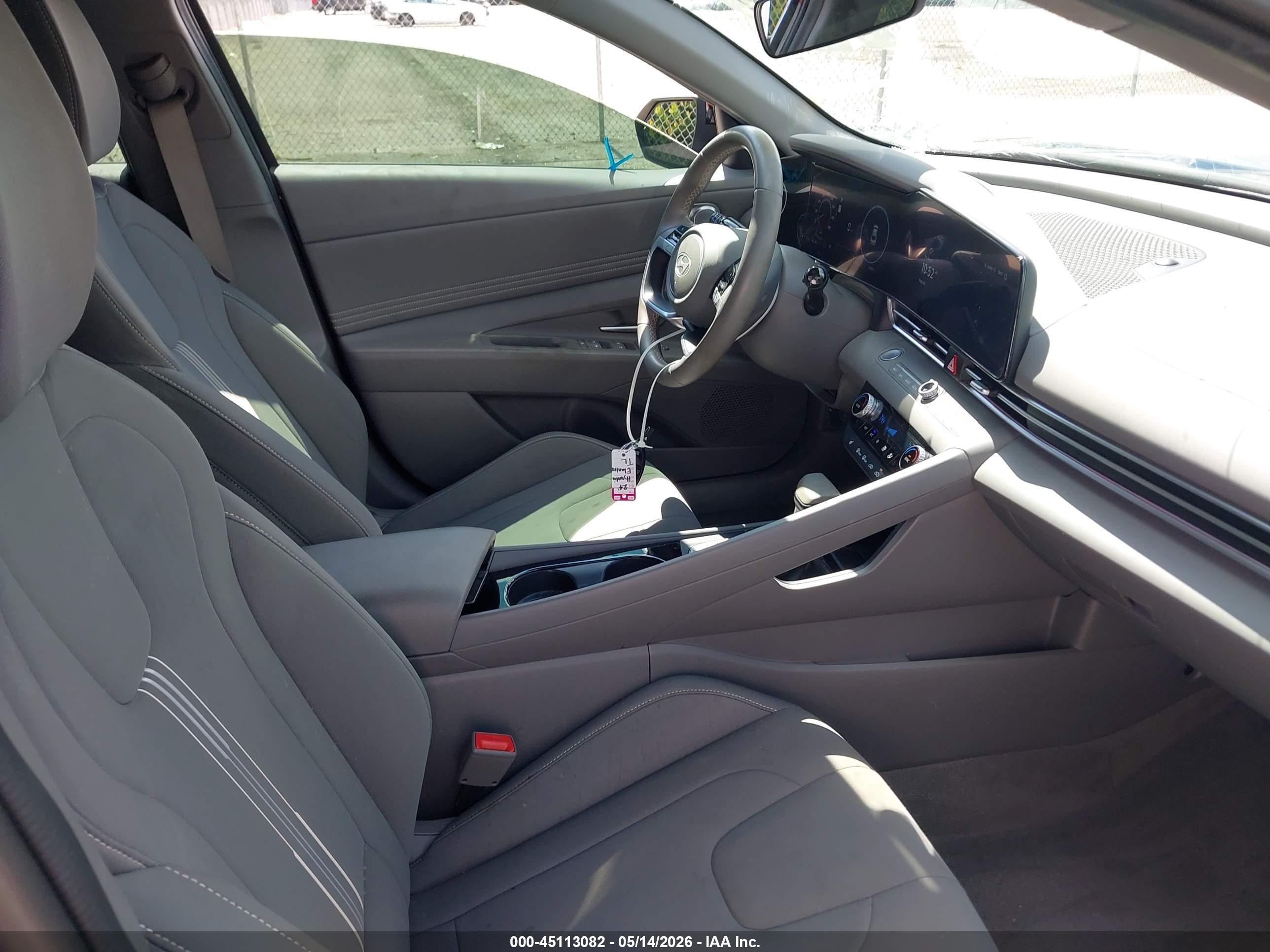 2024 Hyundai Elantra Sel Черный vin: KMHLS4DG2RU687988