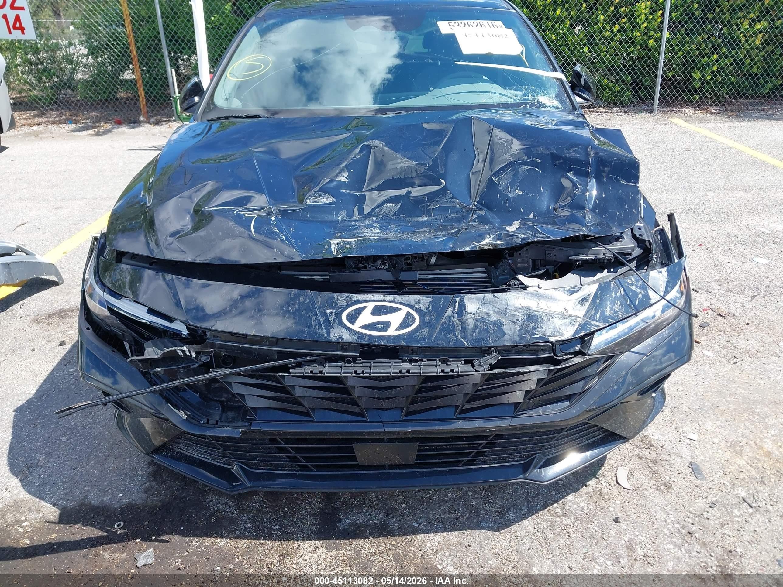 2024 Hyundai Elantra Sel Черный vin: KMHLS4DG2RU687988