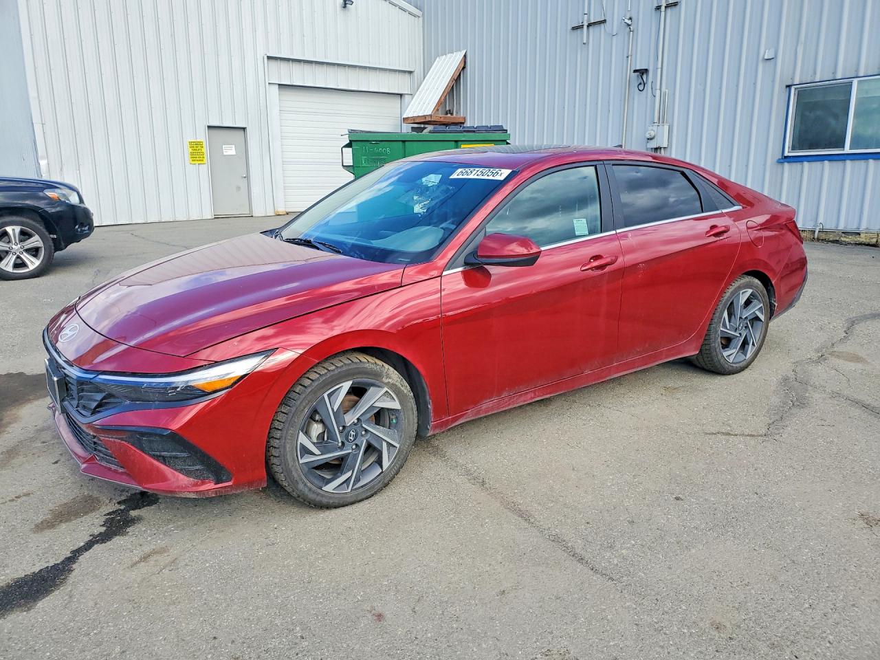 2024 Hyundai Elantra Sel Red vin: KMHLS4DG3RU674750