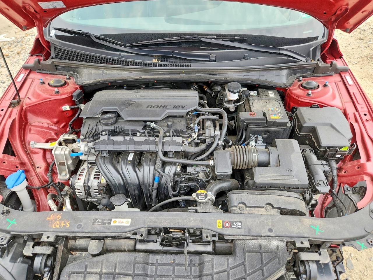 2025 Hyundai Elantra Sel Red vin: KMHLS4DG3SU893519