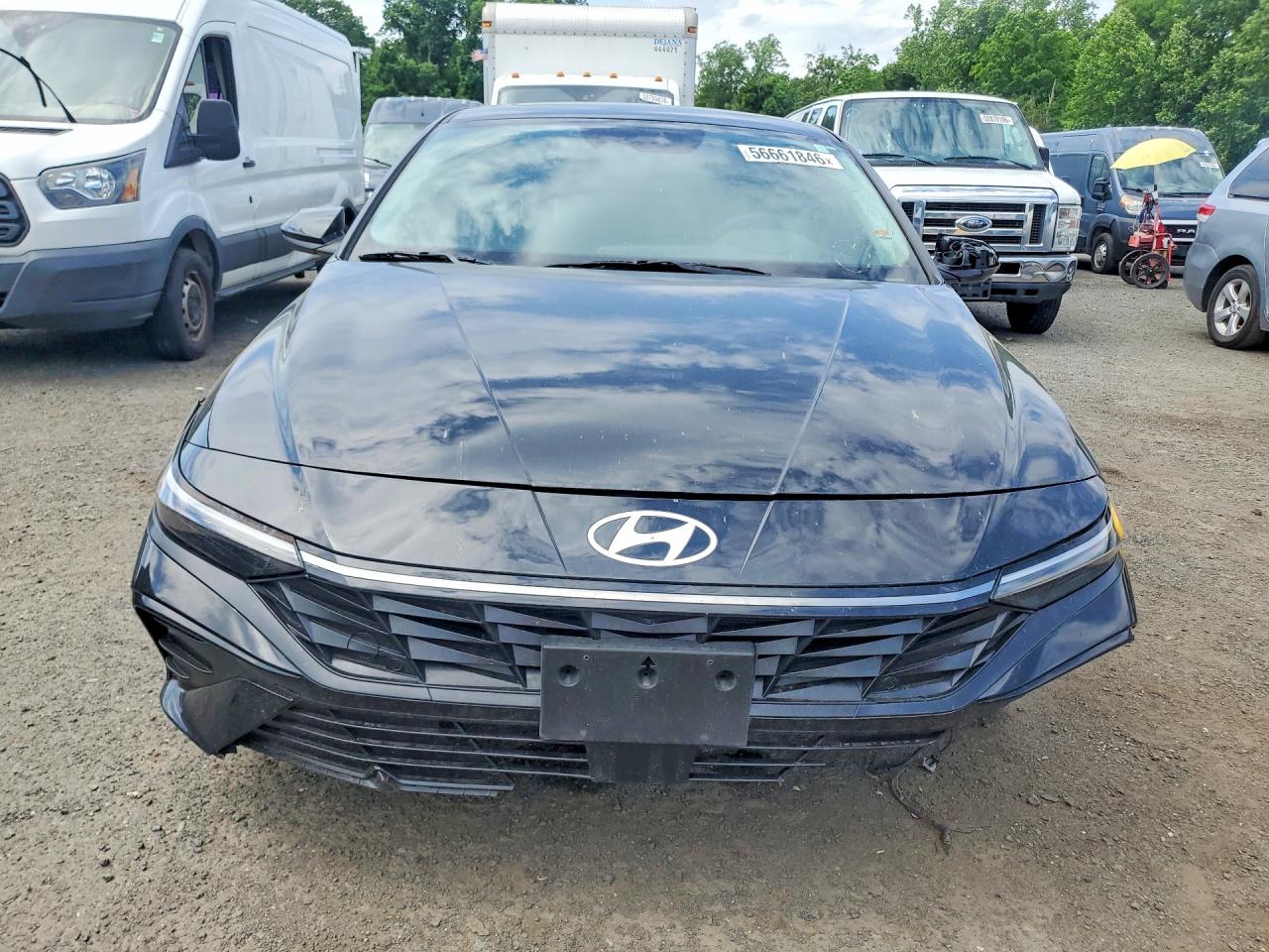 2025 Hyundai Elantra Sel Convenience Black vin: KMHLS4DG4SU902048