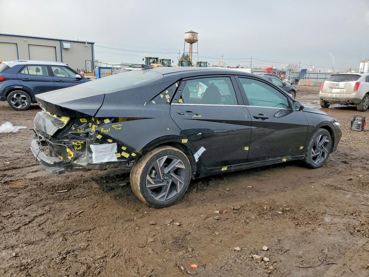 2024 Hyundai Elantra Sel Black vin: KMHLS4DG5RU664351