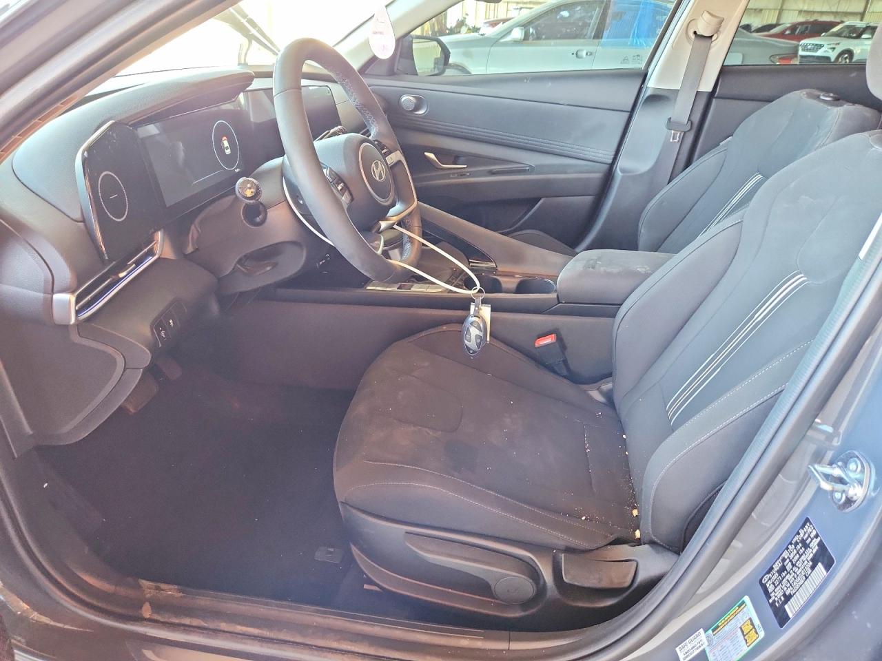 2025 Hyundai Elantra Sel Серый vin: KMHLS4DG6SU013204