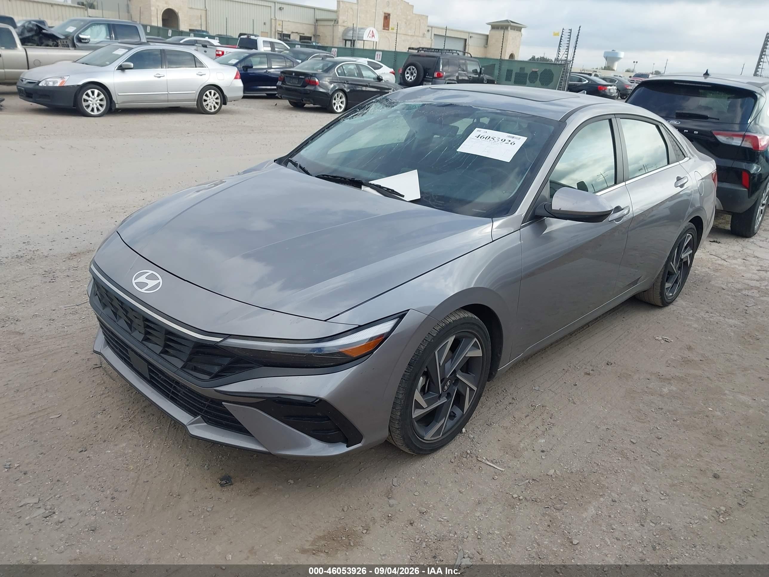 2025 Hyundai Elantra Sel Convenience Gray vin: KMHLS4DG6SU035929