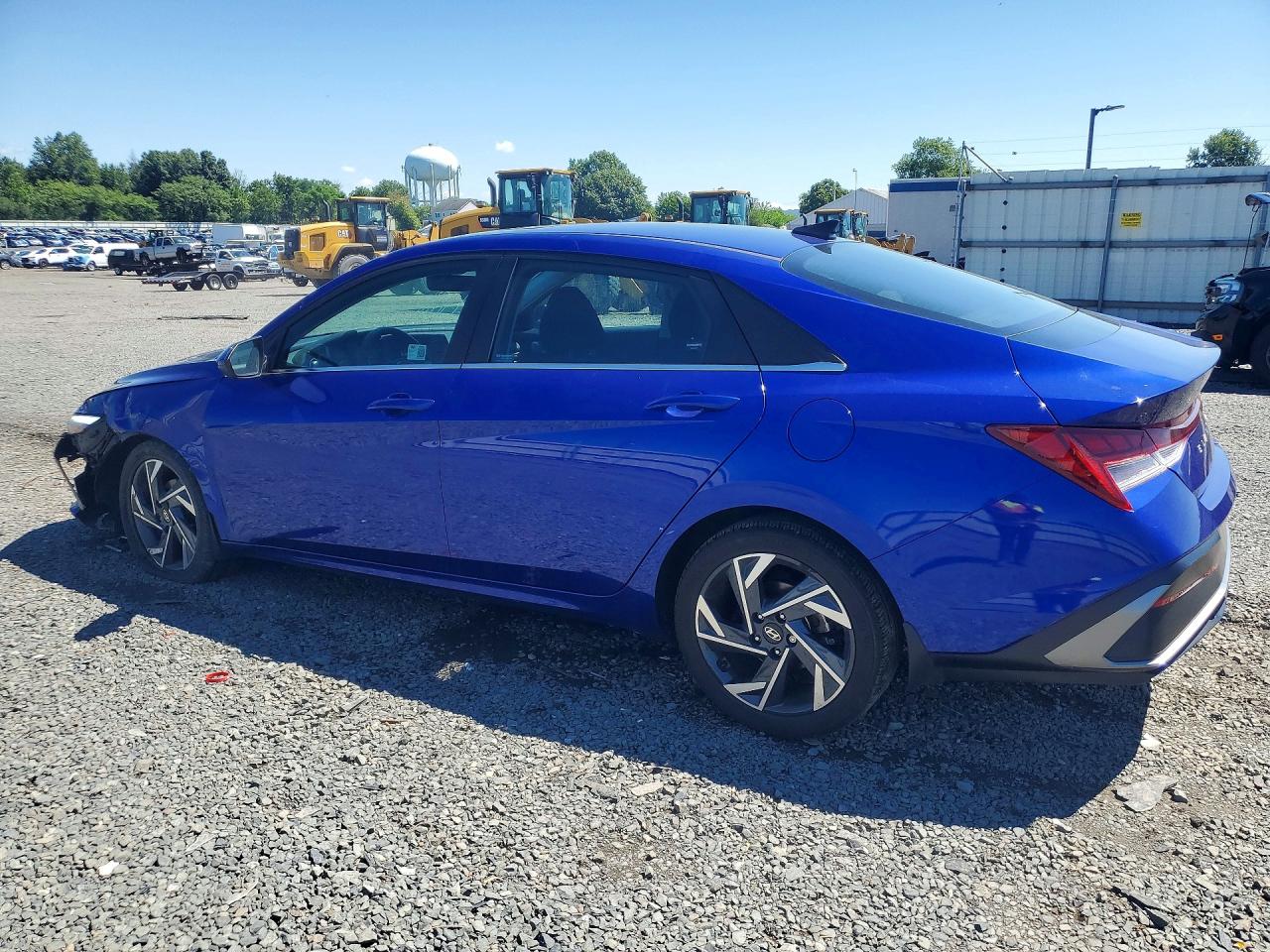2024 Hyundai Elantra Sel Синий vin: KMHLS4DG7RU809275