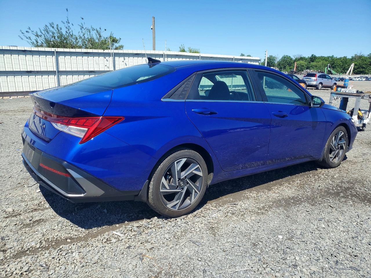 2024 Hyundai Elantra Sel Синий vin: KMHLS4DG7RU809275