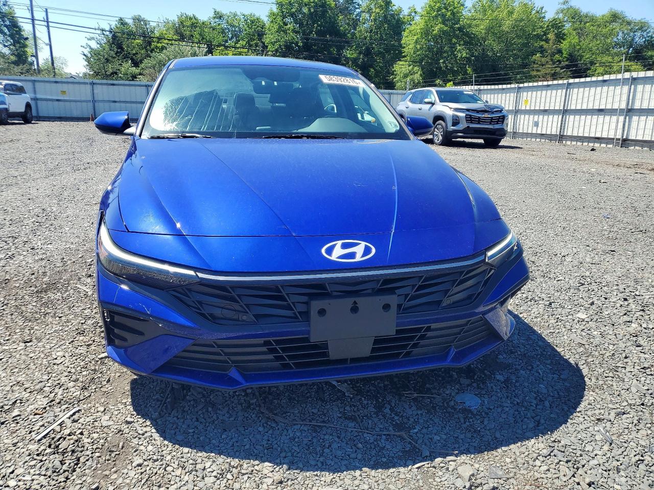 2024 Hyundai Elantra Sel Синий vin: KMHLS4DG7RU809275