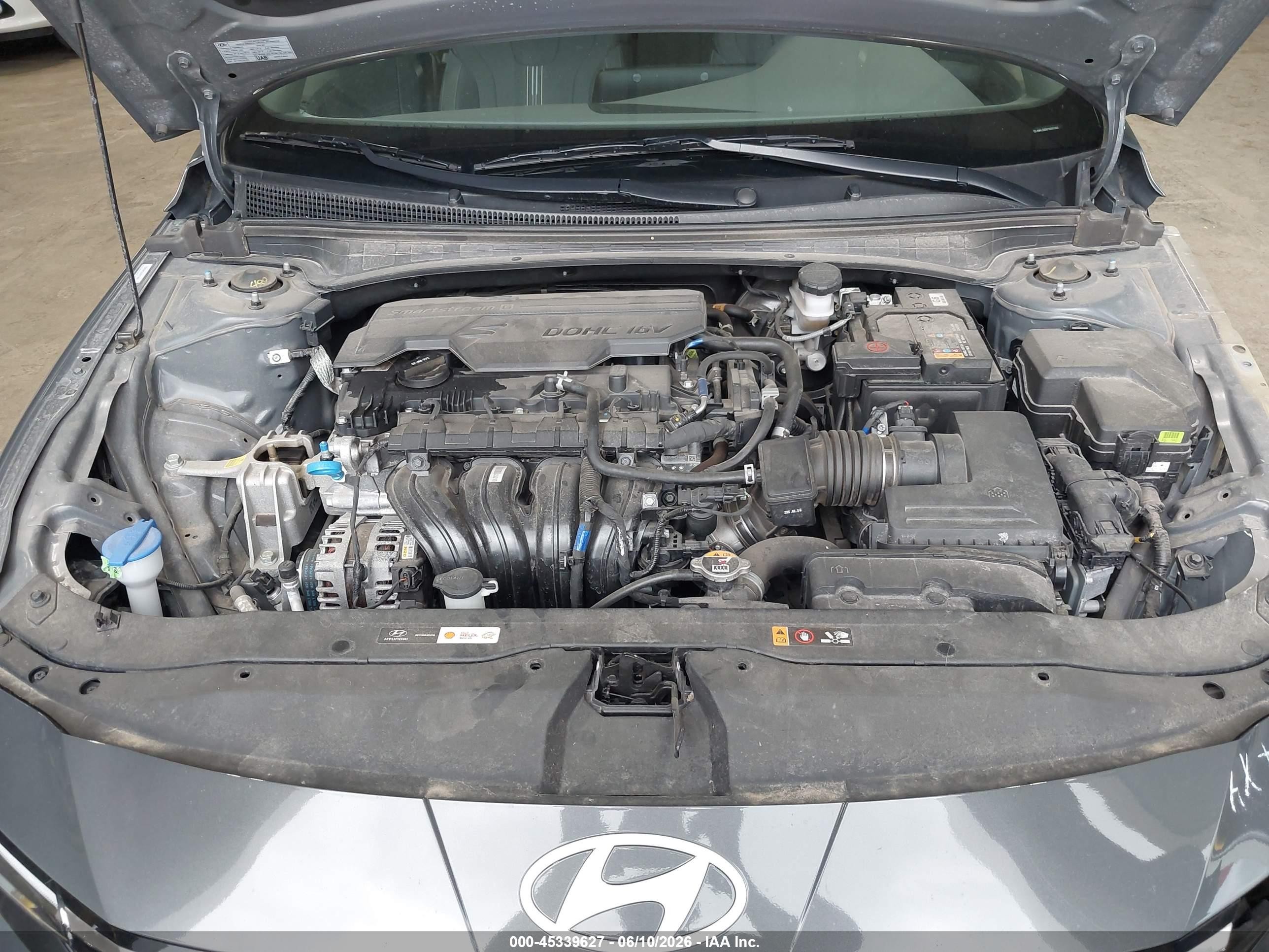 2025 Hyundai Elantra Sel Convenience Gray vin: KMHLS4DG7SU001062