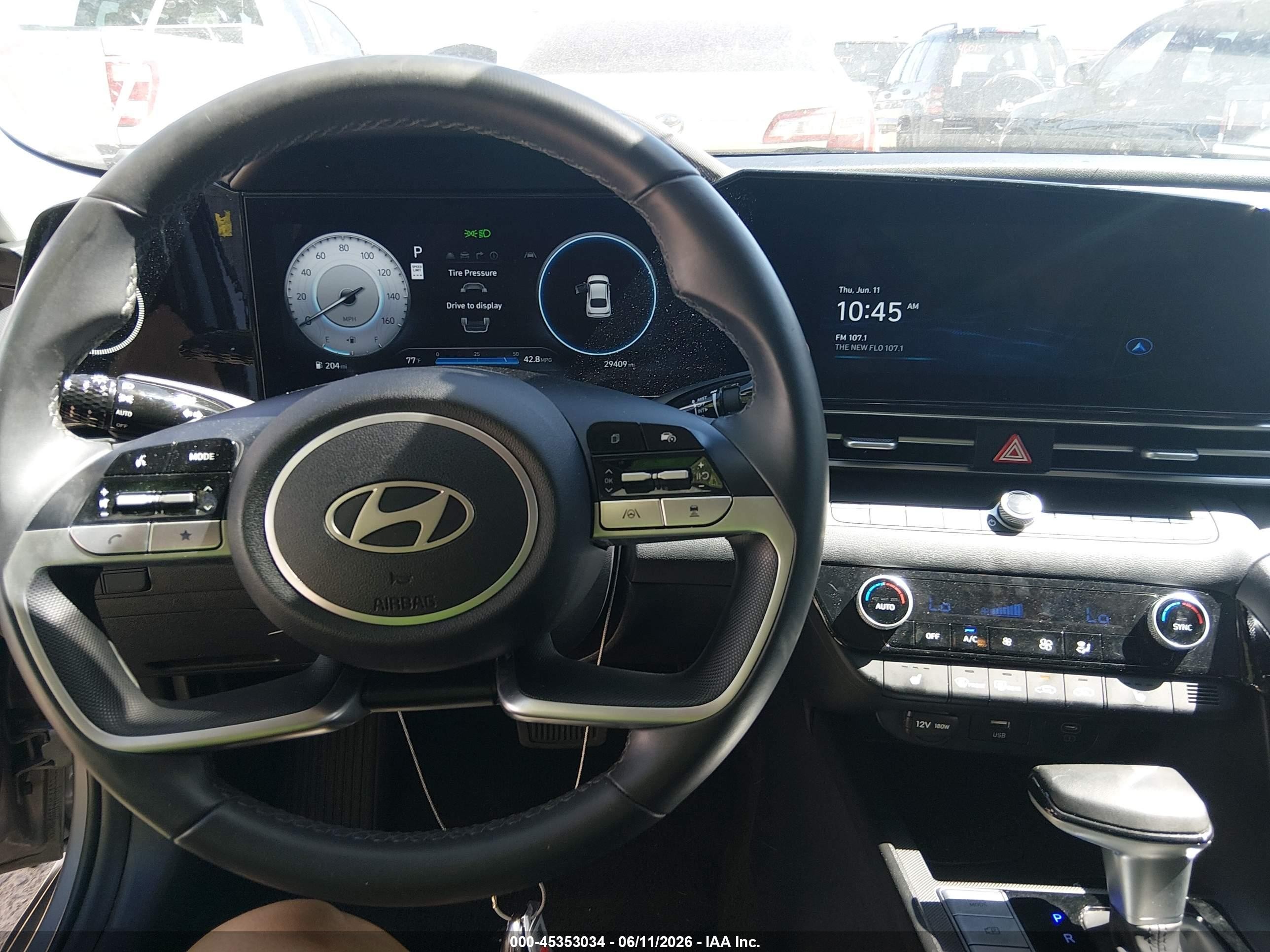 2025 Hyundai Elantra Sel Convenience Серебряный vin: KMHLS4DG7SU026804