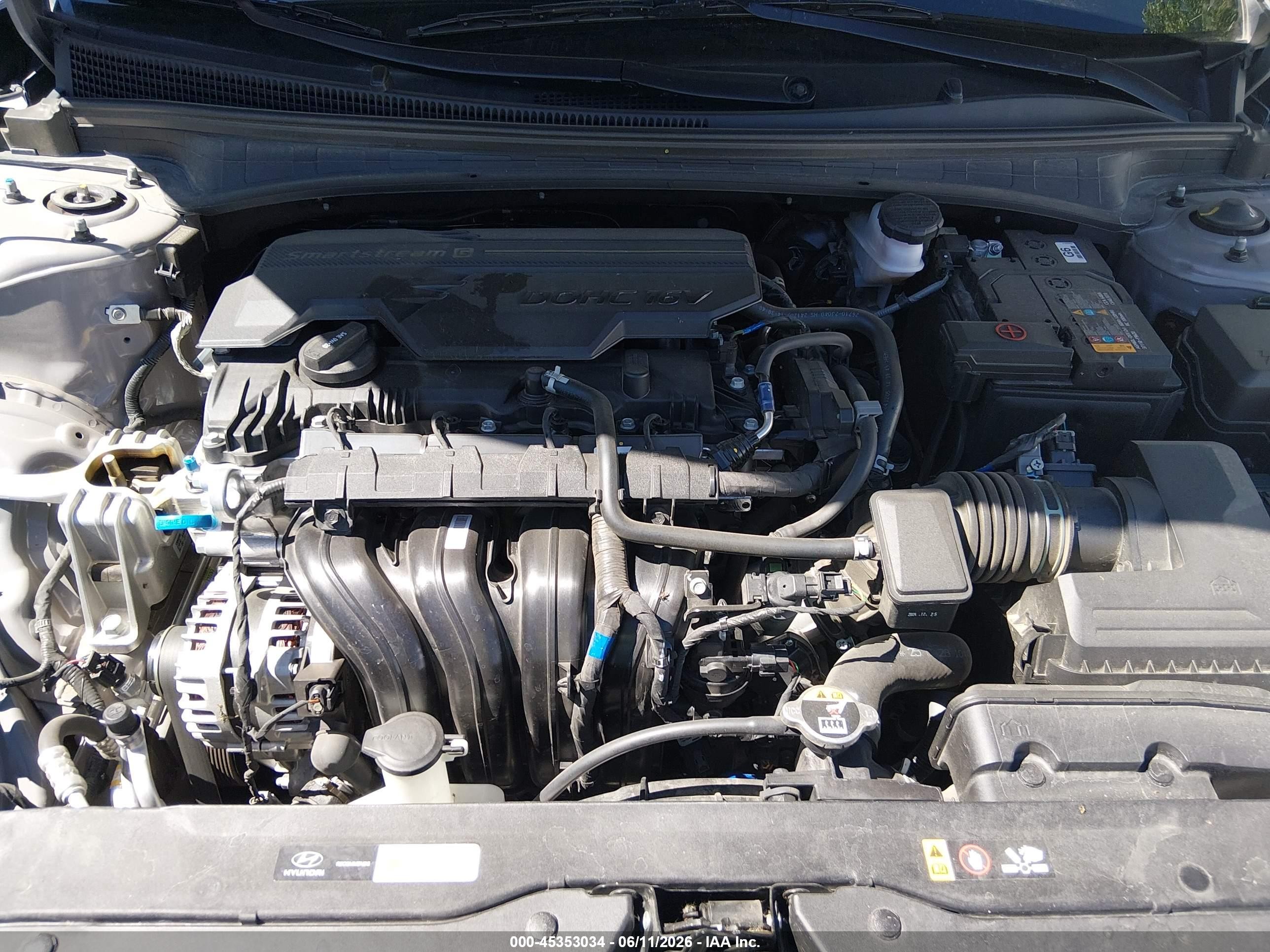 2025 Hyundai Elantra Sel Convenience Серебряный vin: KMHLS4DG7SU026804