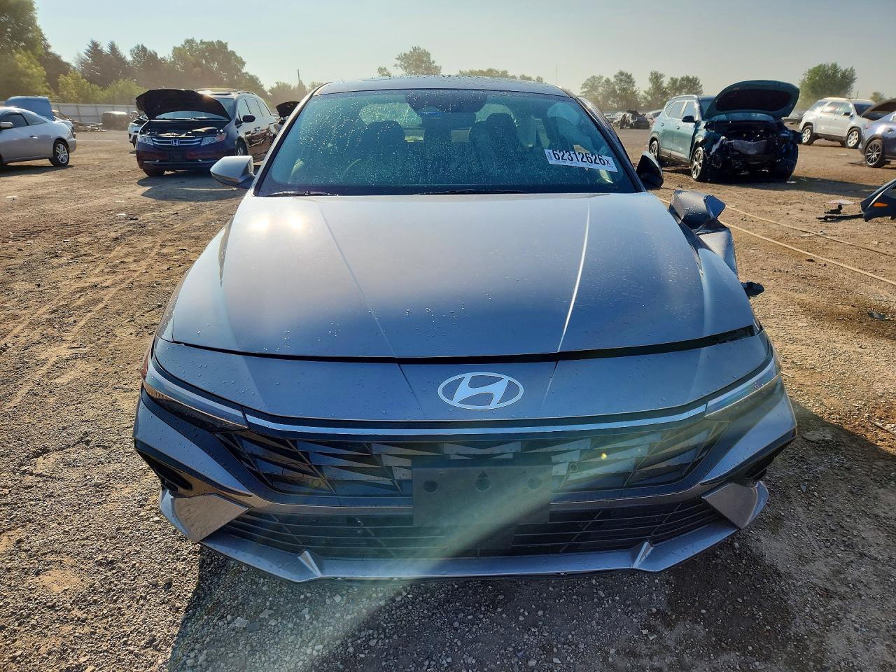 2025 Hyundai Elantra Sel Серебряный vin: KMHLS4DG7SU860653