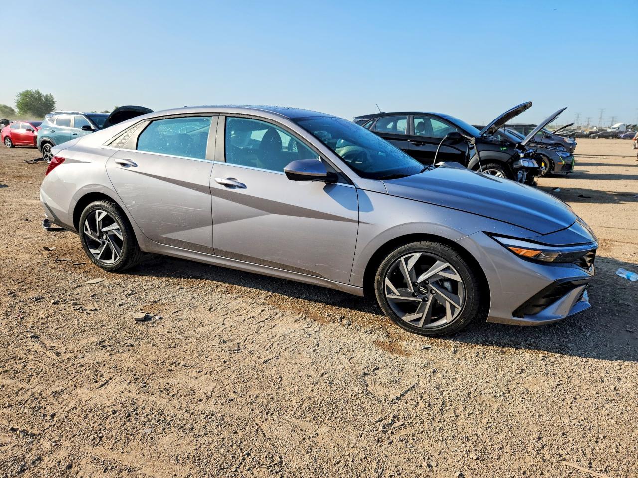 2025 Hyundai Elantra Sel Серебряный vin: KMHLS4DG7SU860653