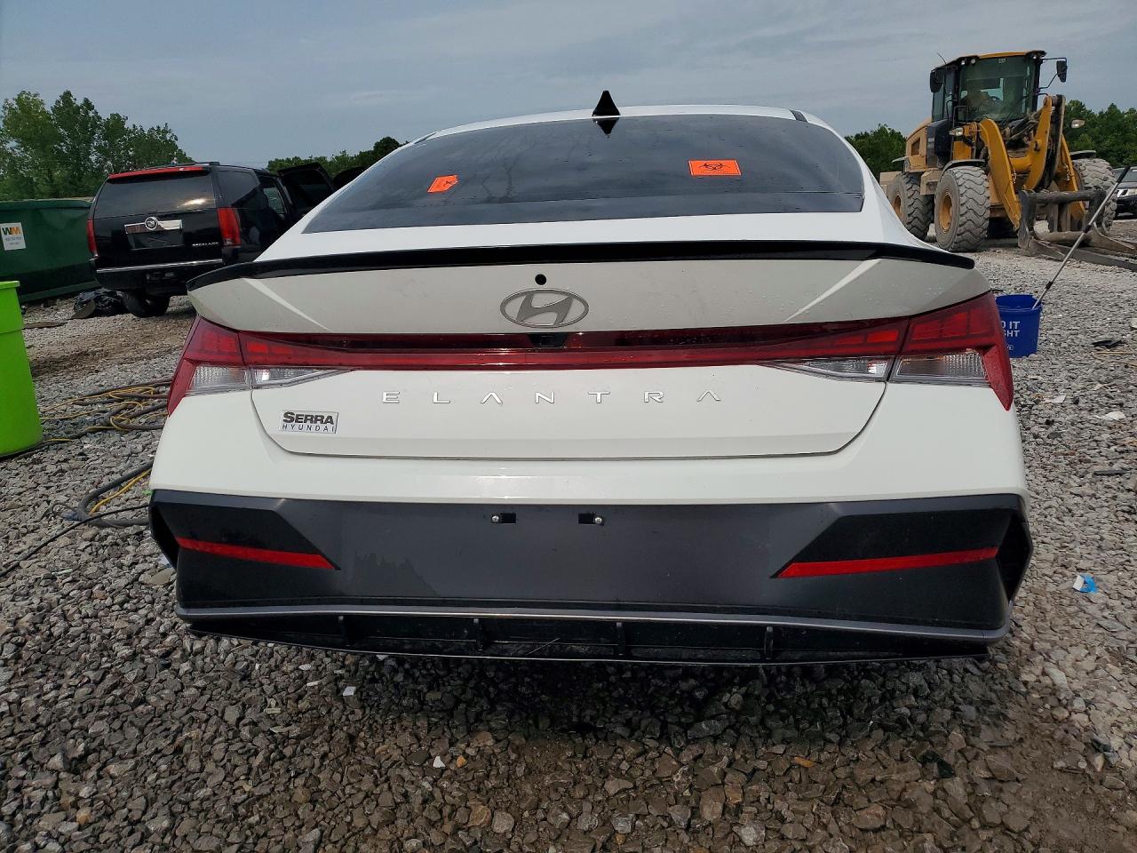 2026 Hyundai Elantra Sel Sport Premium Белый vin: KMHLS4DG7TU186358