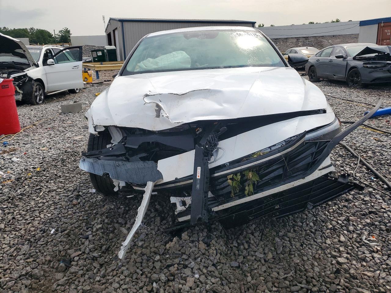 2026 Hyundai Elantra Sel Sport Premium Белый vin: KMHLS4DG7TU186358
