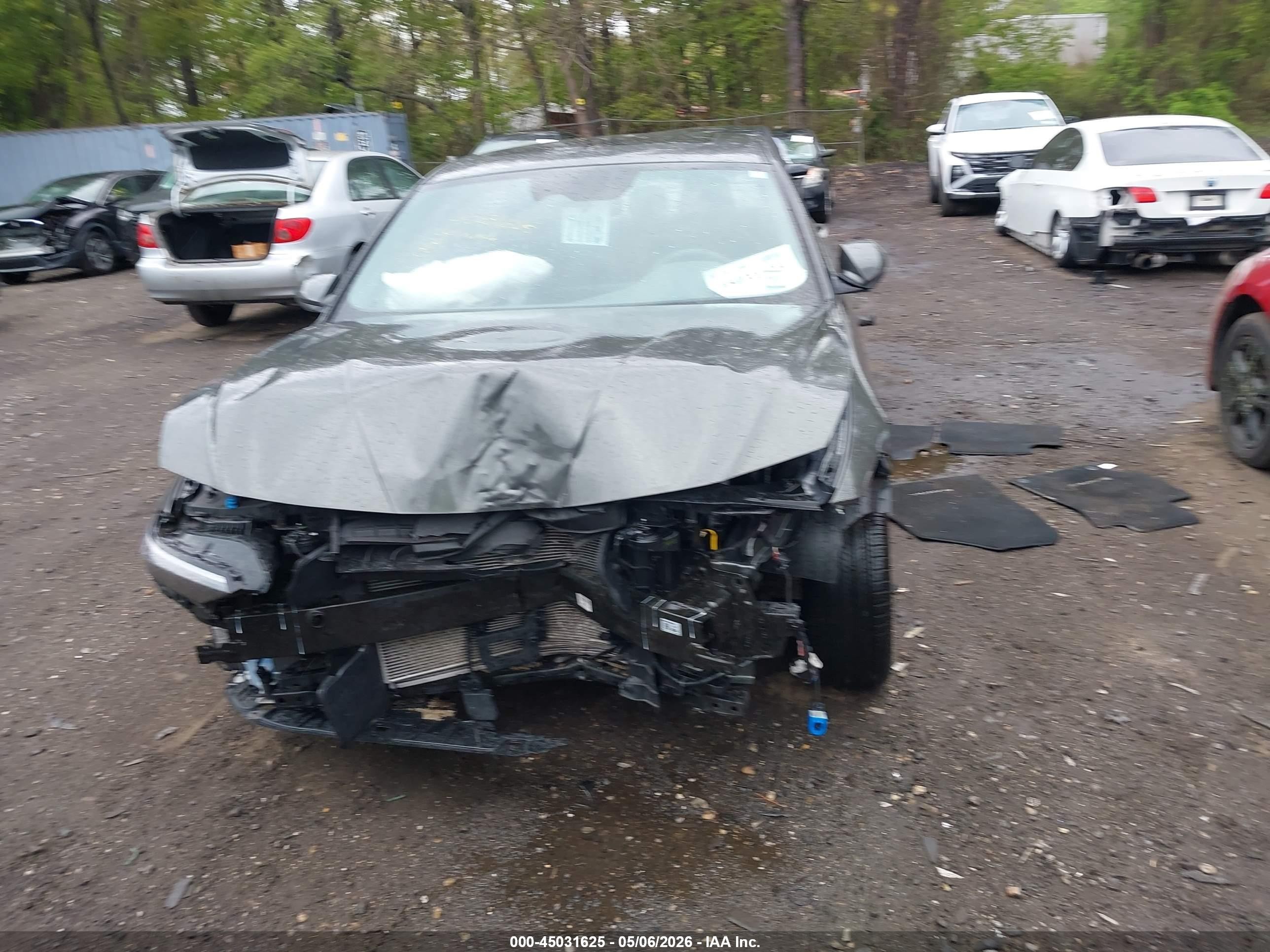 2024 Hyundai Elantra Sel Серый vin: KMHLS4DG8RU772933