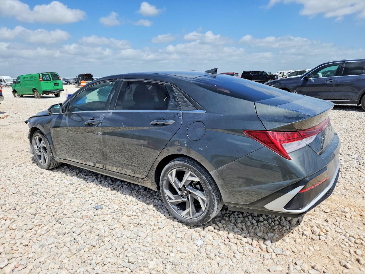 2024 Hyundai Elantra Sel Gray vin: KMHLS4DG9RU716919