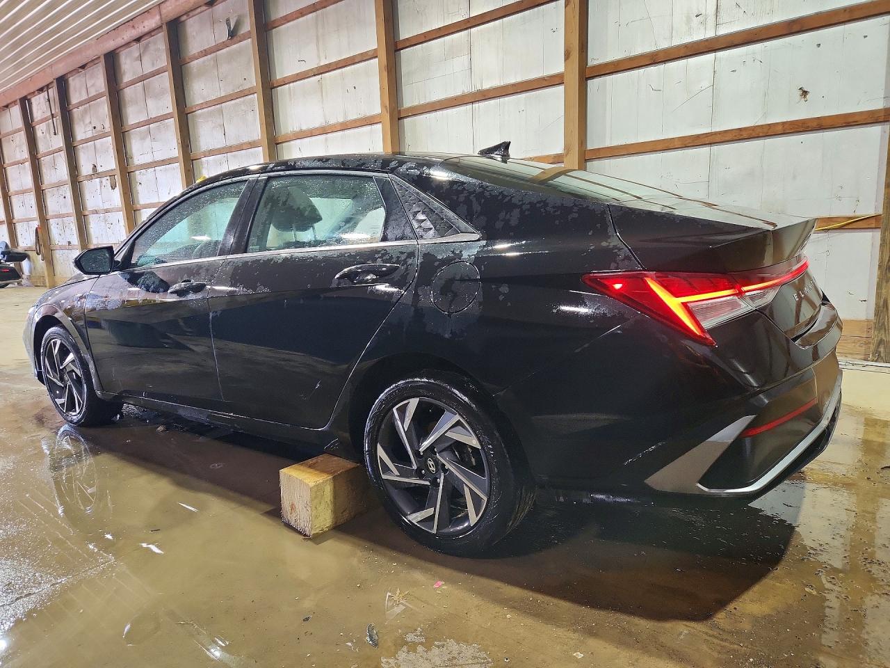 2025 Hyundai Elantra Sel Черный vin: KMHLS4DG9SU854188