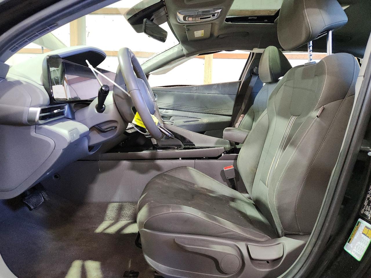 2025 Hyundai Elantra Sel Черный vin: KMHLS4DG9SU854188