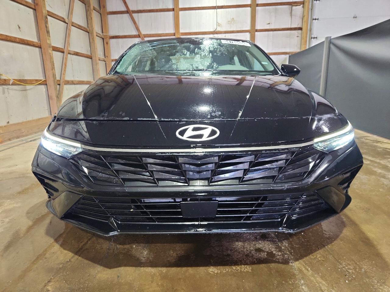 2025 Hyundai Elantra Sel Черный vin: KMHLS4DG9SU854188