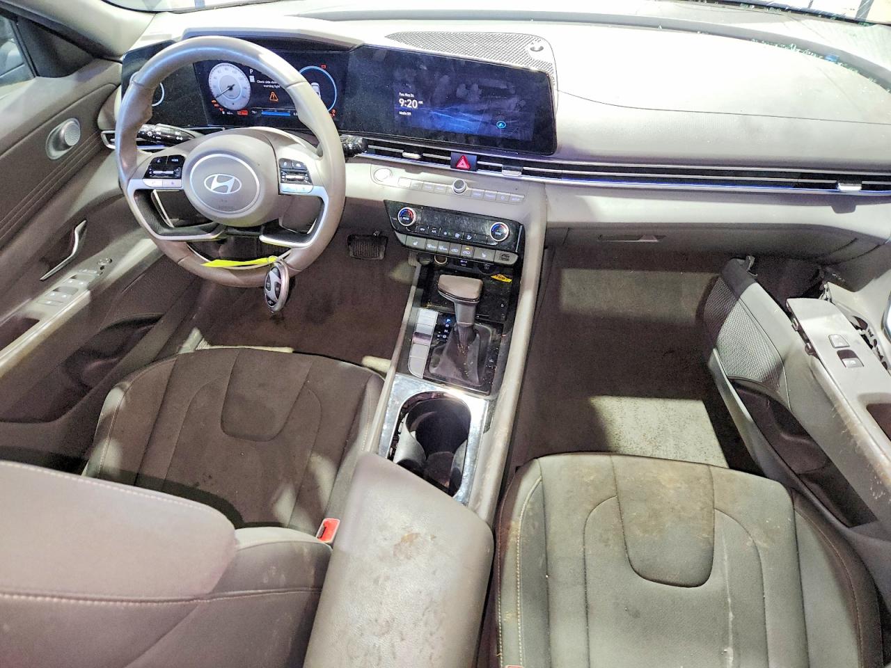 2025 Hyundai Elantra Sel Черный vin: KMHLS4DG9SU854188
