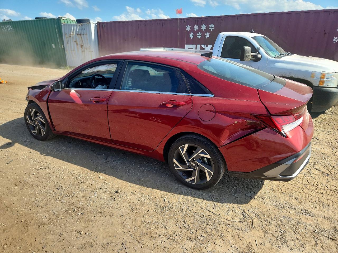 2025 Hyundai Elantra Sel Red vin: KMHLS4DG9SU859021