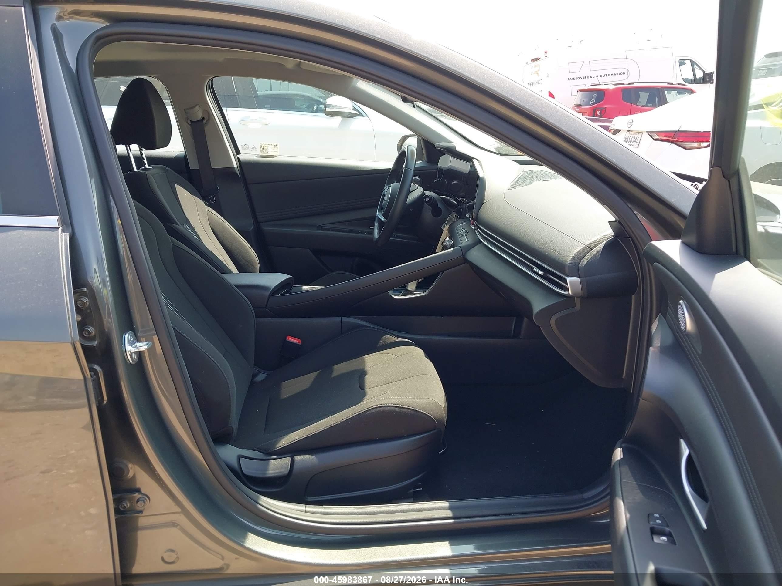 2025 Hyundai Elantra Sel Convenience Gray vin: KMHLS4DG9SU920870