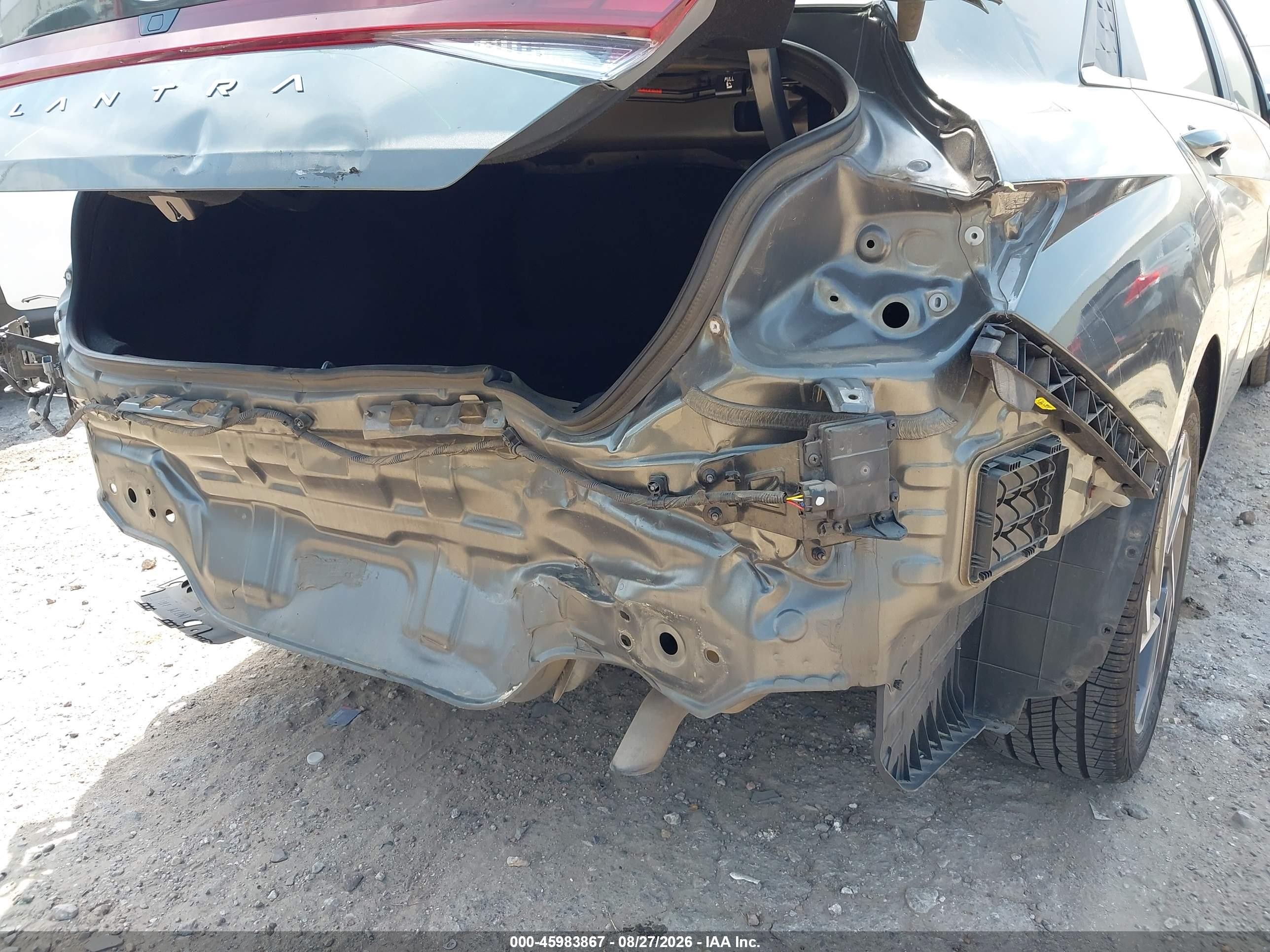 2025 Hyundai Elantra Sel Convenience Gray vin: KMHLS4DG9SU920870
