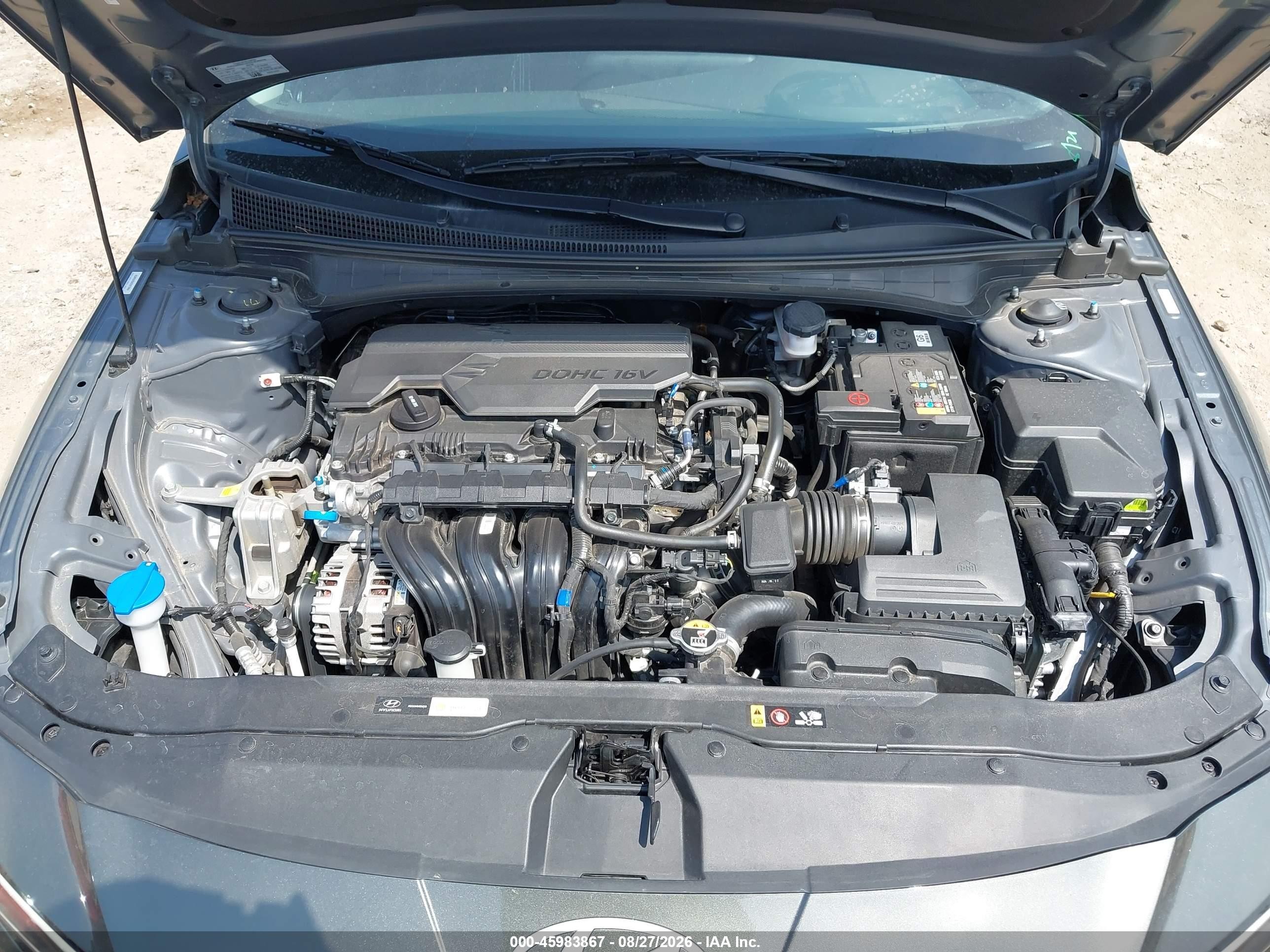 2025 Hyundai Elantra Sel Convenience Gray vin: KMHLS4DG9SU920870