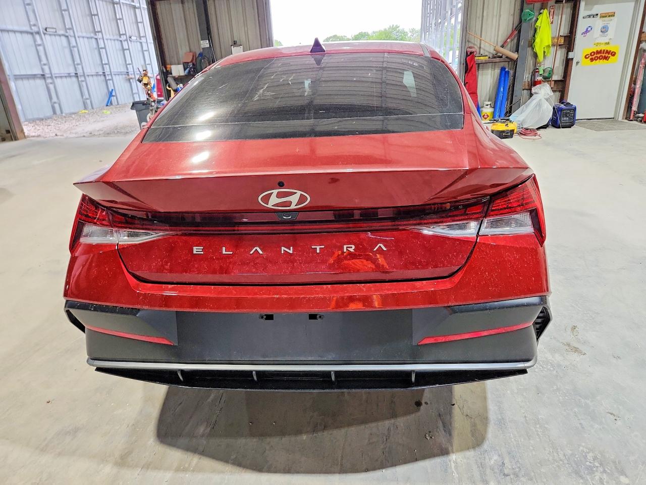 2025 Hyundai Elantra Красный vin: KMHLS4DG9SU953156