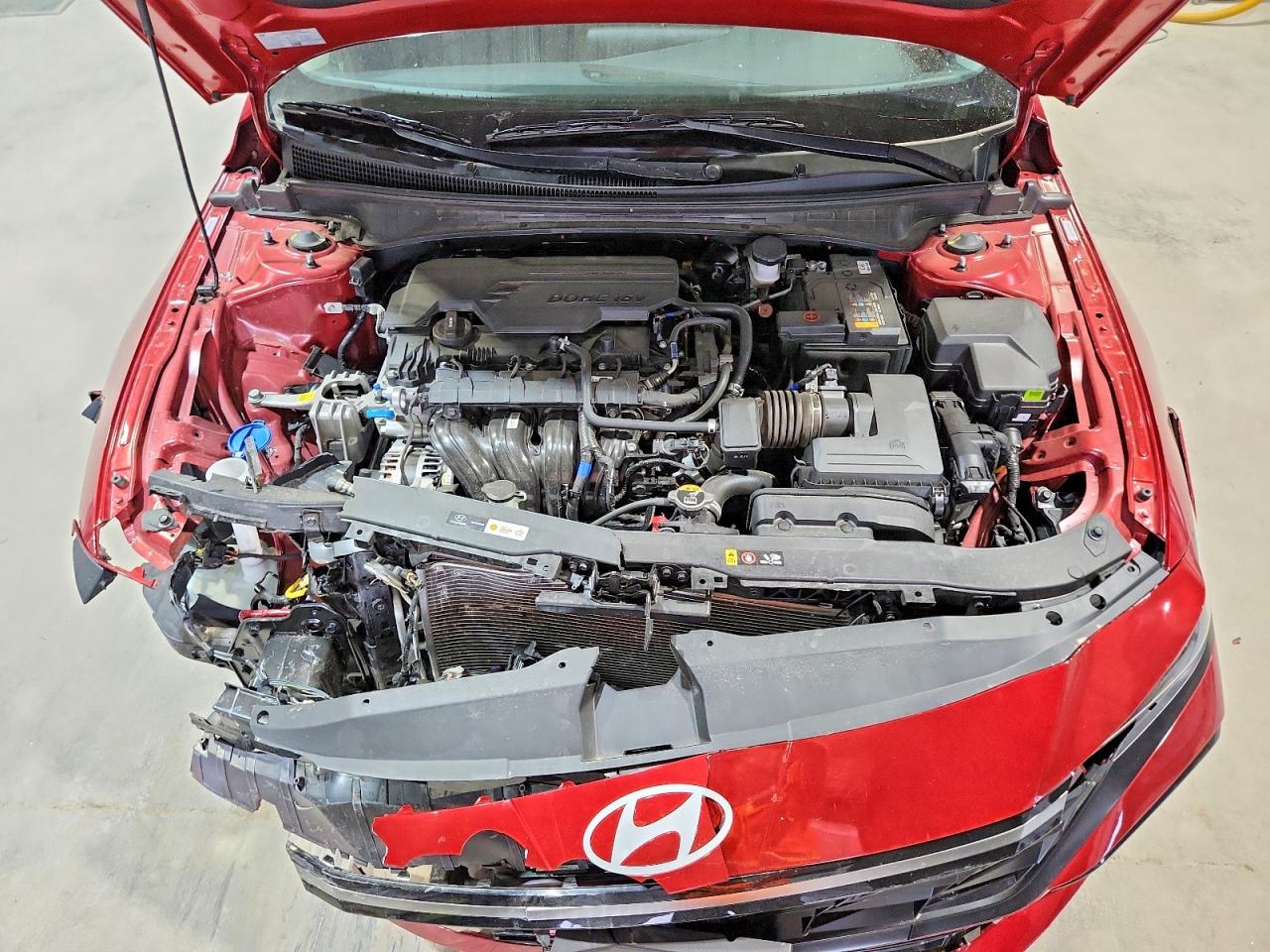 2025 Hyundai Elantra Красный vin: KMHLS4DG9SU953156