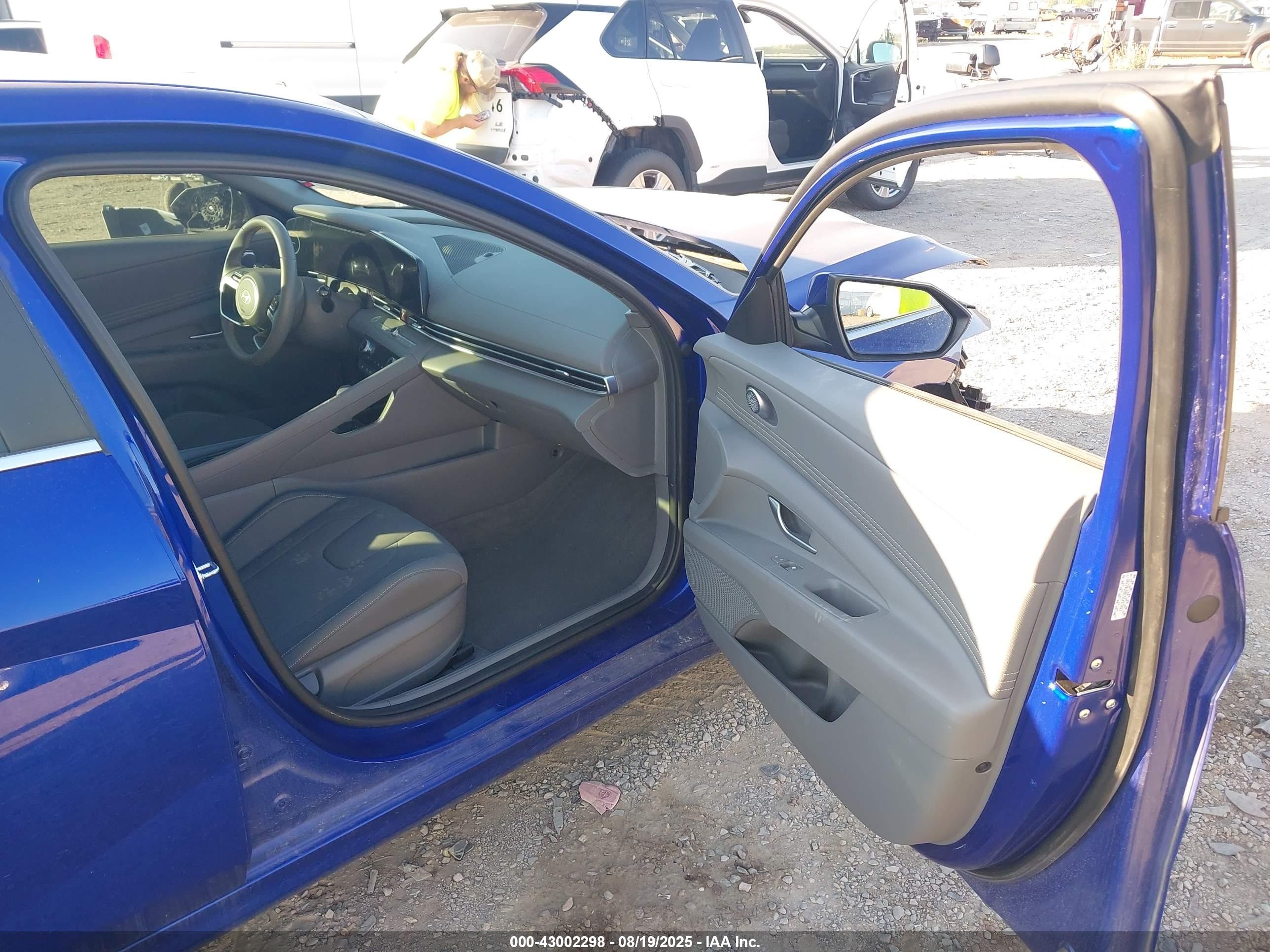 2024 Hyundai Elantra Sel Синий vin: KMHLS4DGXRU761707
