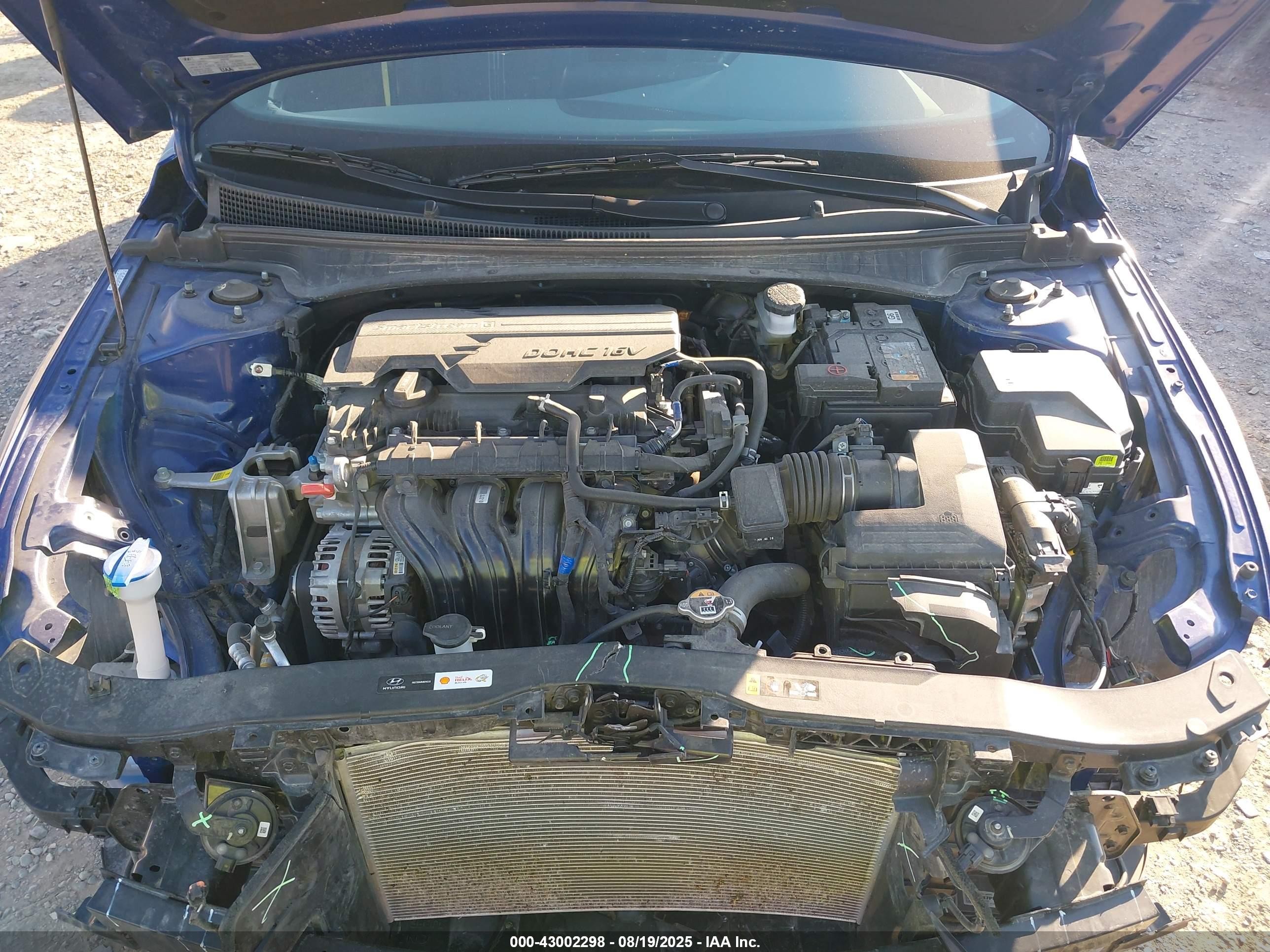 2024 Hyundai Elantra Sel Синий vin: KMHLS4DGXRU761707