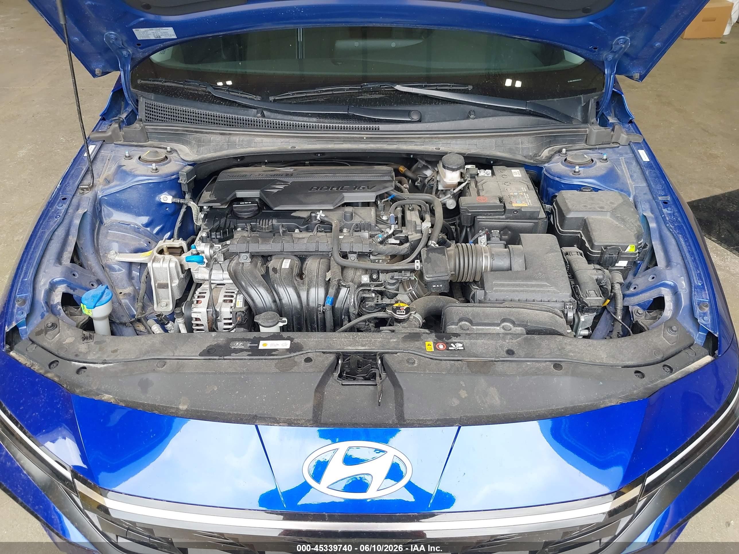 2025 Hyundai Elantra Sel Convenience Blue vin: KMHLS4DGXSU923146