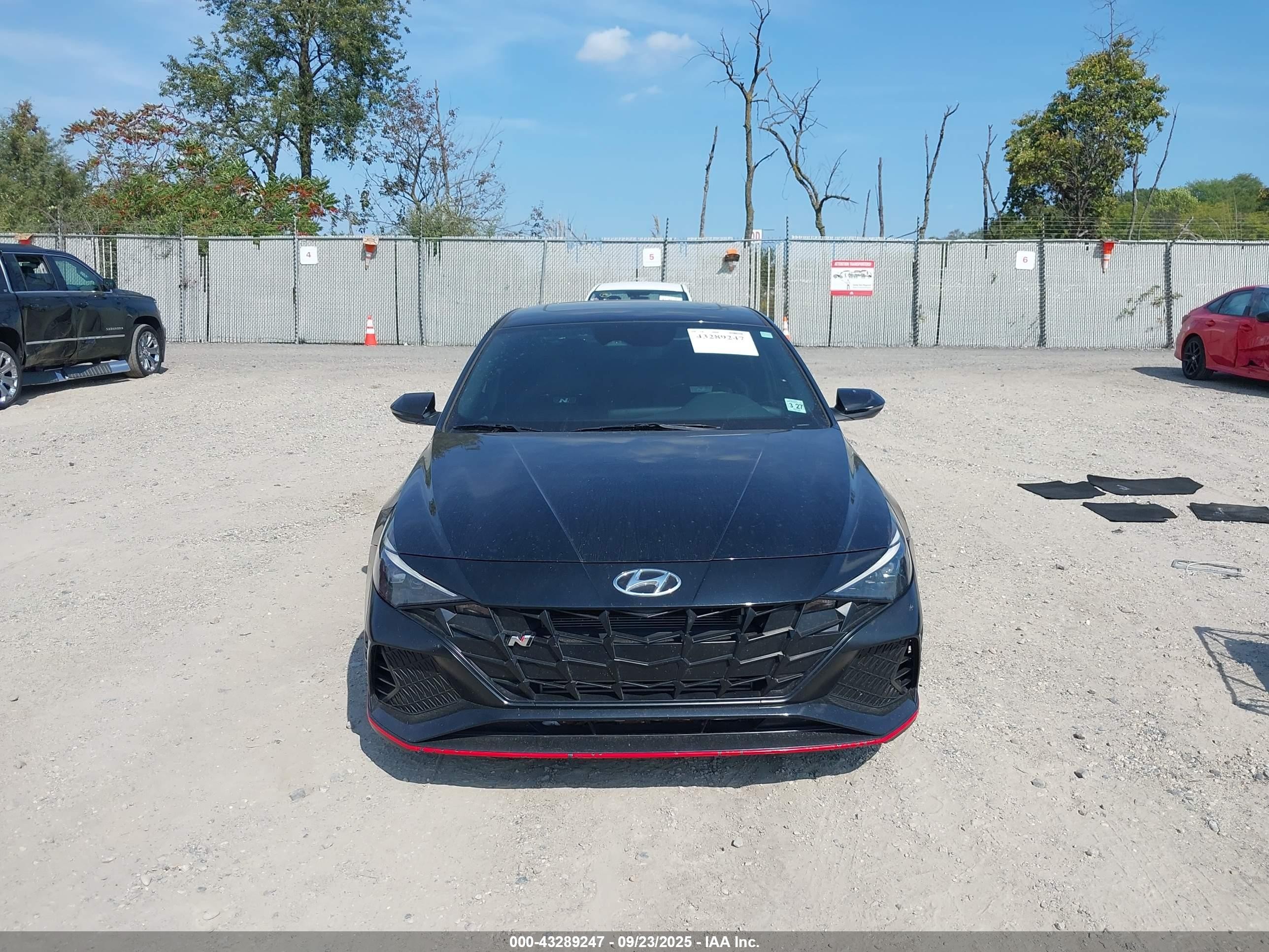 2022 Hyundai Elantra N   Черный vin: KMHLW4AK6NU003712