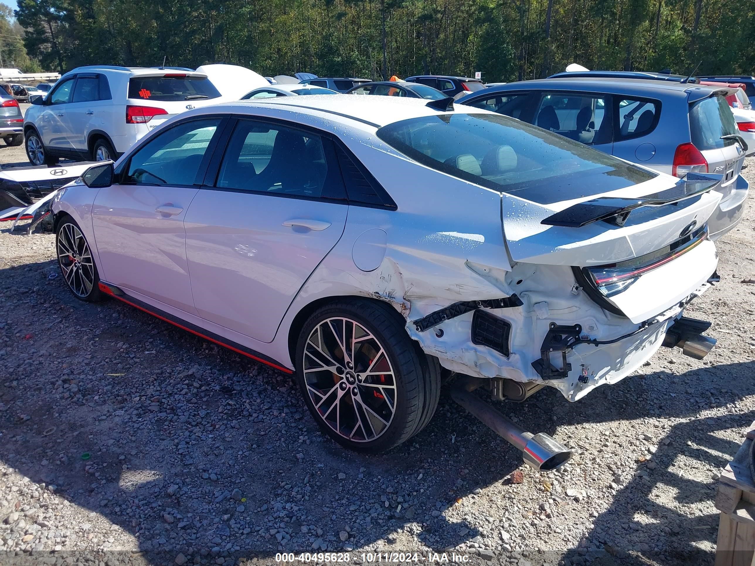 2023 Hyundai Elantra N   White vin: KMHLW4AK6PU012705